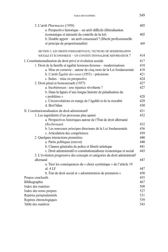 GAILLET (Aurore ) – LA COUR CONSTITUTIONNELLE FÉDÉRALE ALLEMANDE,  Reconstruire une démocratie par le droit (1945-1961)   Préfaces de Dieter GRIMM et Michael STOLLEIS  Ouvrage couronné par le Prix 2022 de la Fondation Édouard Bonnefous de l’Institut de Fr