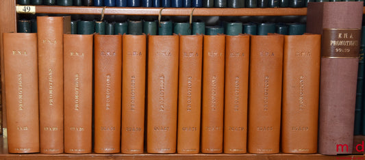 [ENA] – REVIEW OF THE NATIONAL SCHOOL OF ADMINISTRATION / PROMOTIONS, from No. 1 (May 1946) to No. 99 (1976)