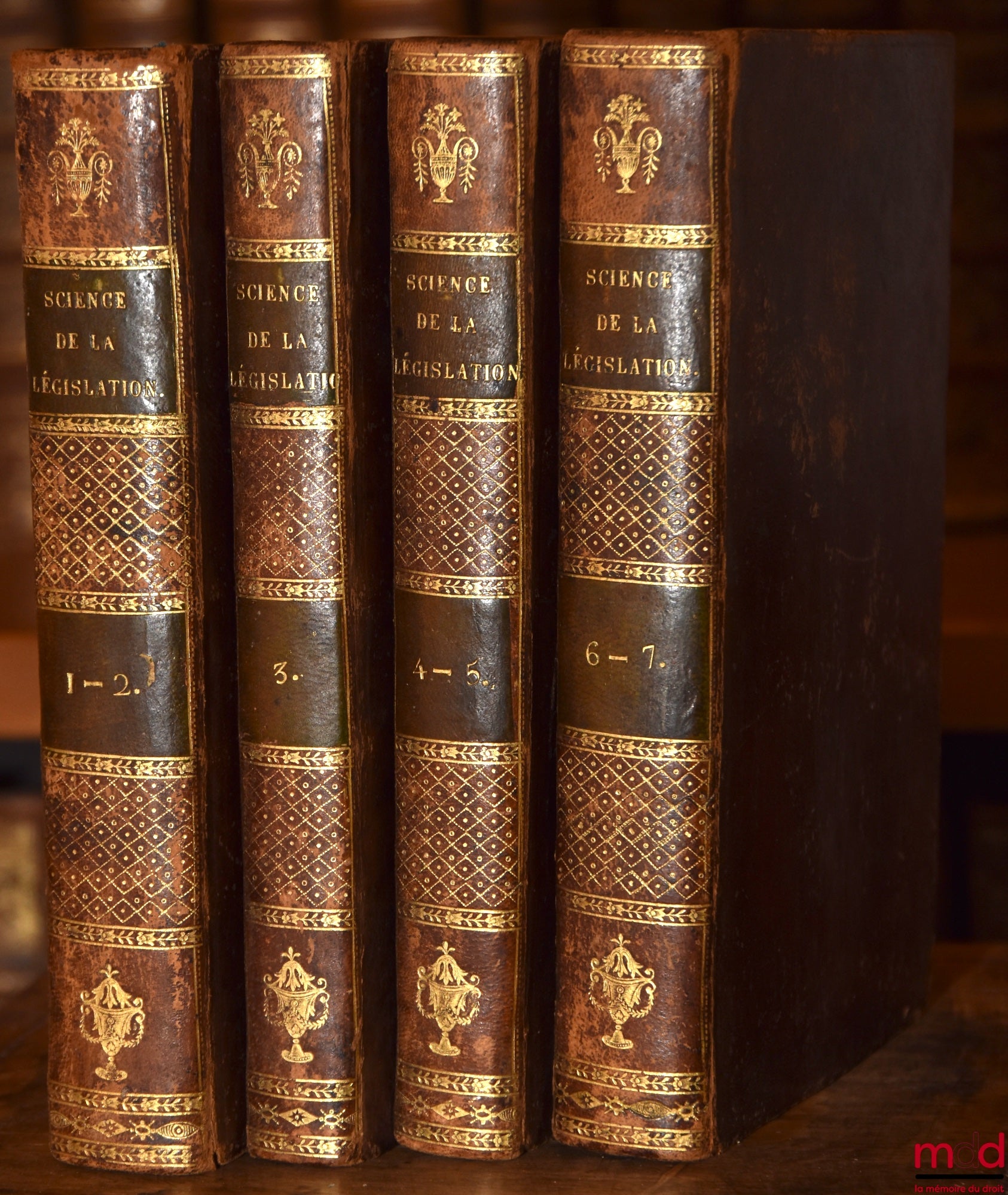FILANGIERI (Gaetano) – THE SCIENCE OF LEGISLATION, Work translated from the Italian, based on the Naples edition of 1784. Second revised and corrected edition