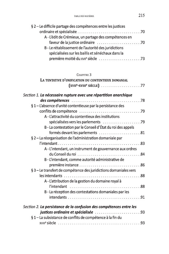 FALGAS (Anthony) – LES ORIGINES DU CONTENTIEUX DOMANIAL  (Ve-XIXe SIÈCLE) ;  Préface de Grégoire BIGOT