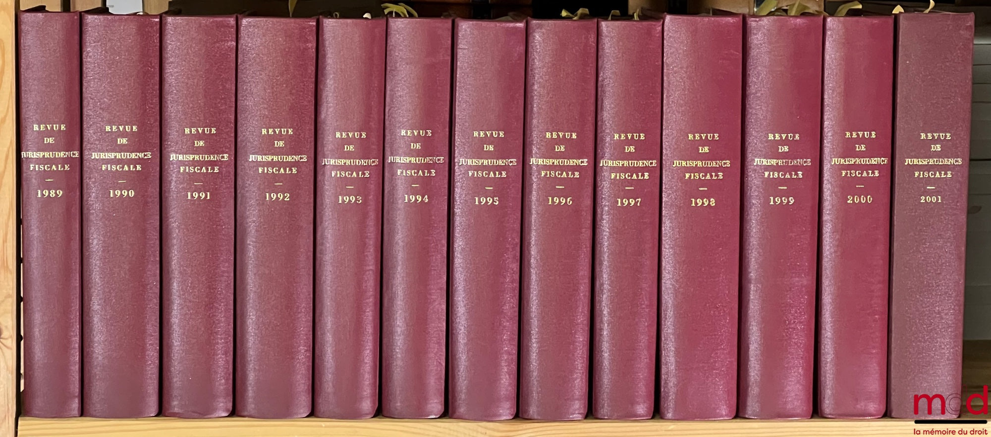 [RJF] – REVUE DE JURISPRUDENCE FISCALE (Bulletin Dupont fondé en 1832), de 1975 à 2015 [complet]