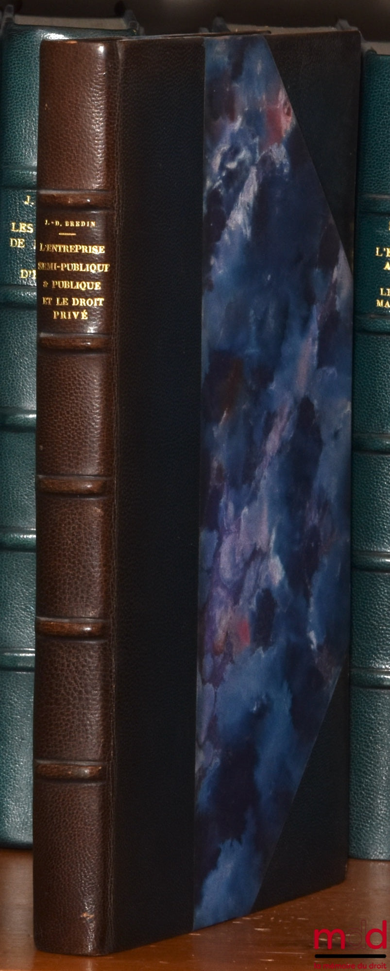 BREDIN (Jean-Denis) – SEMI-PUBLIC AND PUBLIC ENTERPRISES AND PRIVATE LAW, Preface by Henry Solus, Private Law Library, vol. IV