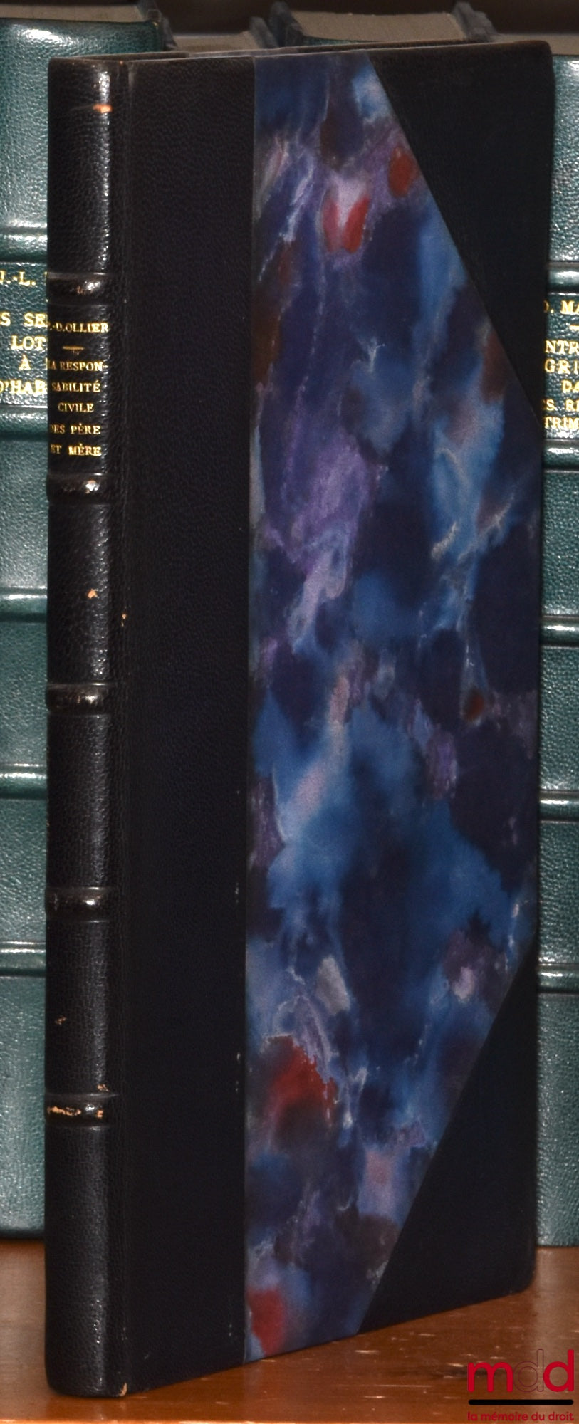 OLLIER (Pierre-Dominique) – THE CIVIL LIABILITY OF FATHERS AND MOTHERS, A critical study of its legal regime (art. 1384 para. 4 and 7 of the Civil Code), Preface by Jean Carbonnier, Private Law Library, vol. XXIV