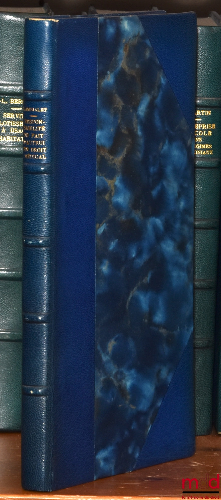 AMBIALET (Janine) – Vicarious Liability in Medical Law, Preface by Michel de Juglart