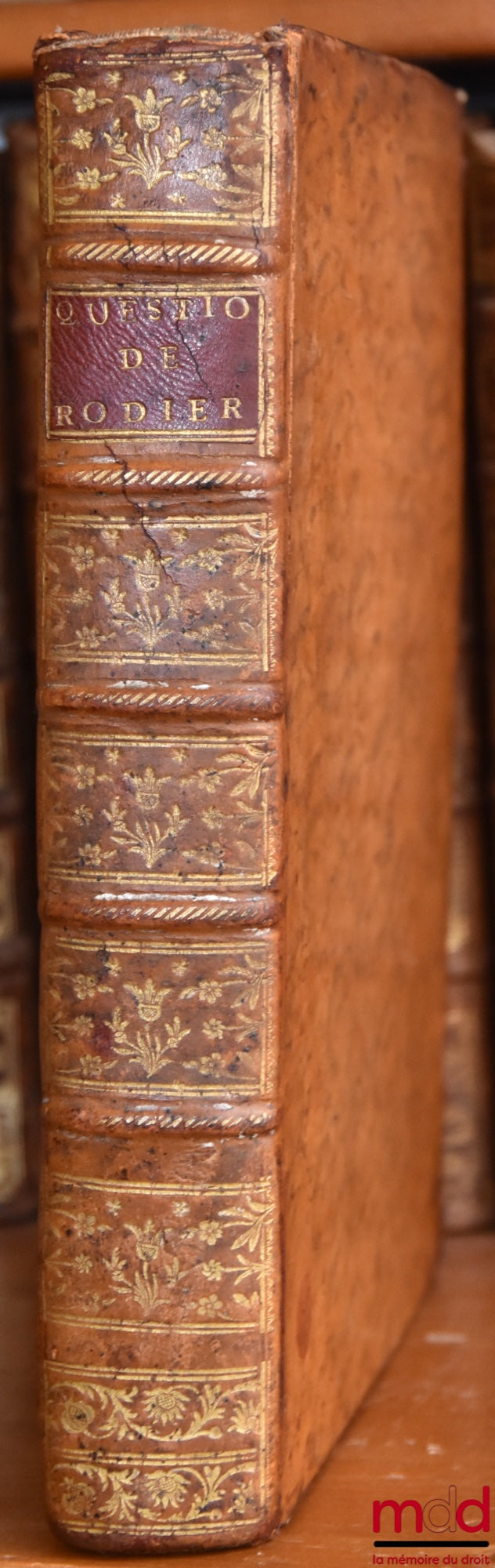 RODIER (Marc-Antoine) – QUESTIONS ON THE ORDINANCE OF LOUIS XIV, of the month of April 1667. Relating to the uses of the courts of parliament, and principally that of Toulouse, New ed.