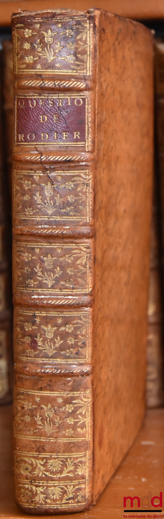 RODIER (Marc-Antoine) – QUESTIONS SUR L’ORDONNANCE DE LOUIS XIV, du mois d’avril 1667. Relatives aux usages des cours de parlement, et principalement de celui de Toulouse, Nouvelle éd.