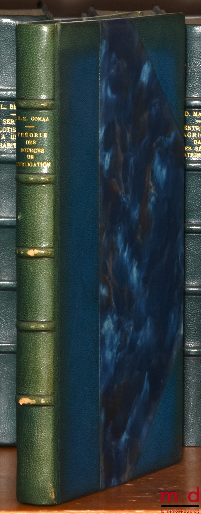 GOMAA (Nooman MK) – THEORY OF THE SOURCES OF OBLIGATION, Preface by Jean Carbonnier, Library of Private Law, vol. LXXXVIII