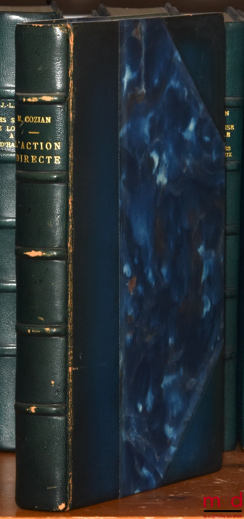 COZIAN (Mauritius) – DIRECT ACTION, Preface by André Ponsard, Bibl. of private law, t. XCII