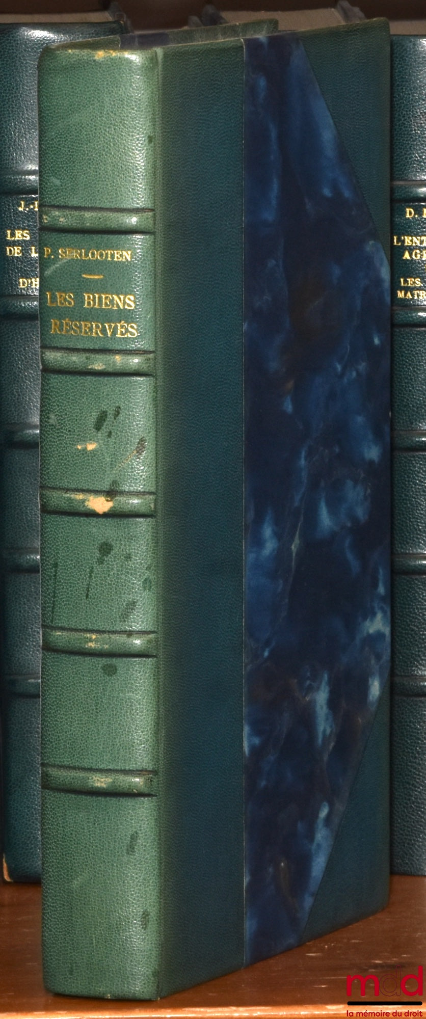 SERLOOTEN (Patrick) – RESERVED PROPERTY, Preface by Pierre Hébraud, Private Law Library, vol. CXXV