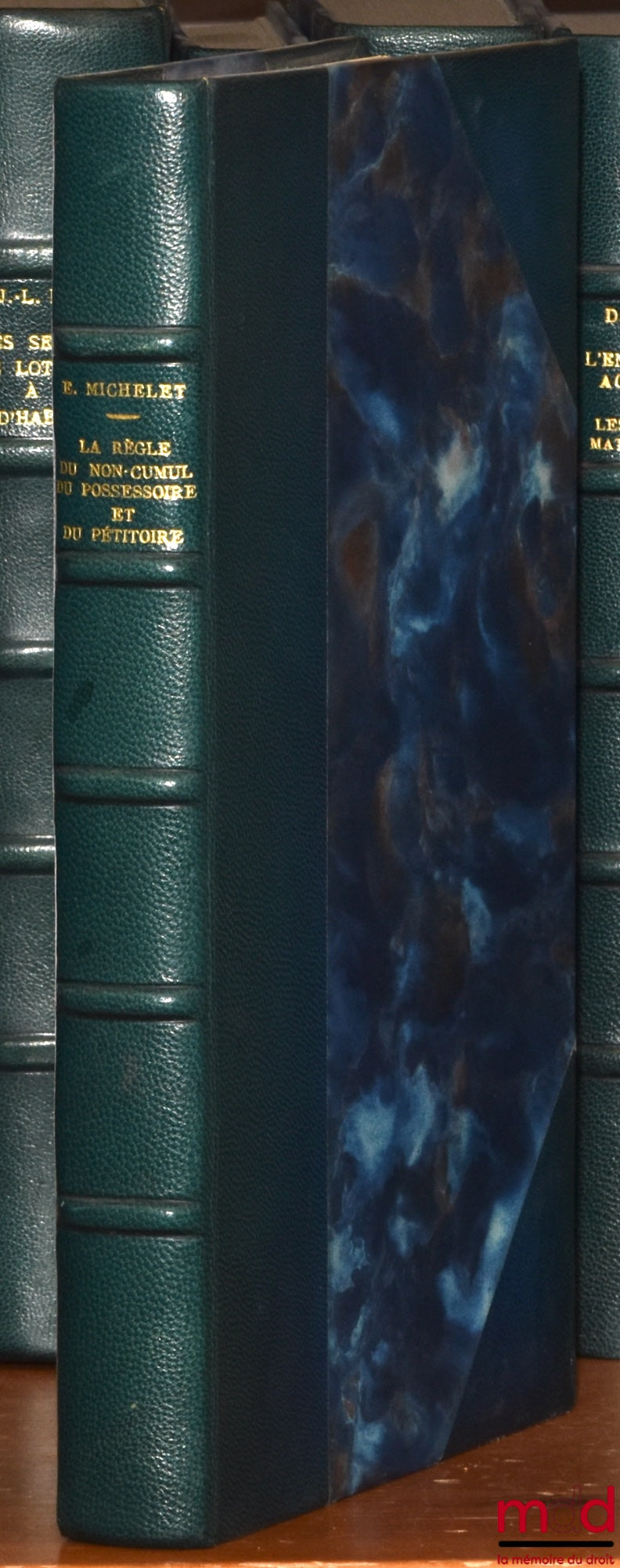 MICHELET (Elisabeth) – THE RULE OF NON-CUMULATION OF POSSESSORY AND PETITORY, Preface by Roger Perrot, Bibl. de droit privé, t. CXXX