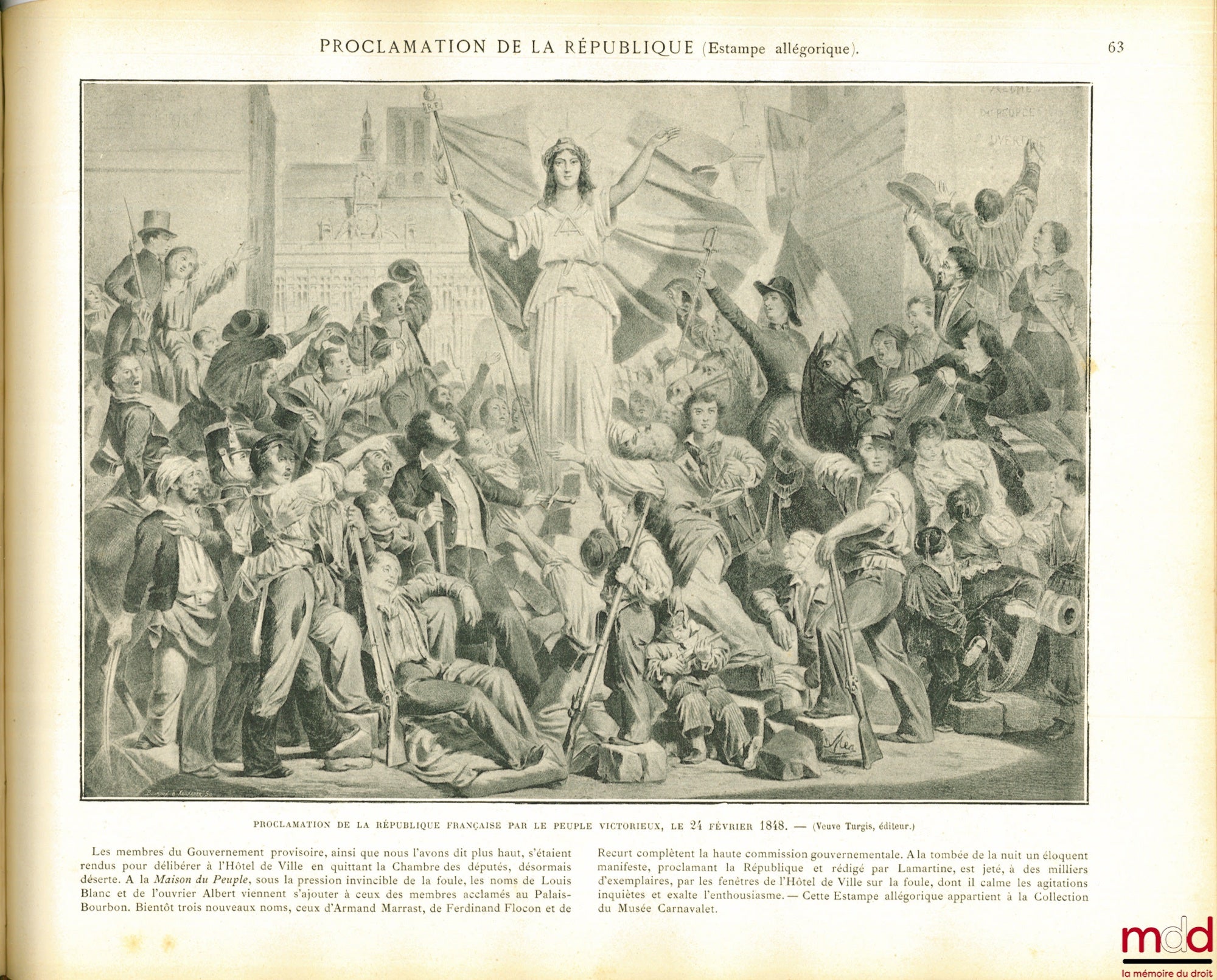DAYOT (Armand) – REVOLUTIONARY DAYS 1830-1848, based on Paintings, Sculptures, Drawings, Lithographs, Medals, Autographs, Objects… of the Time