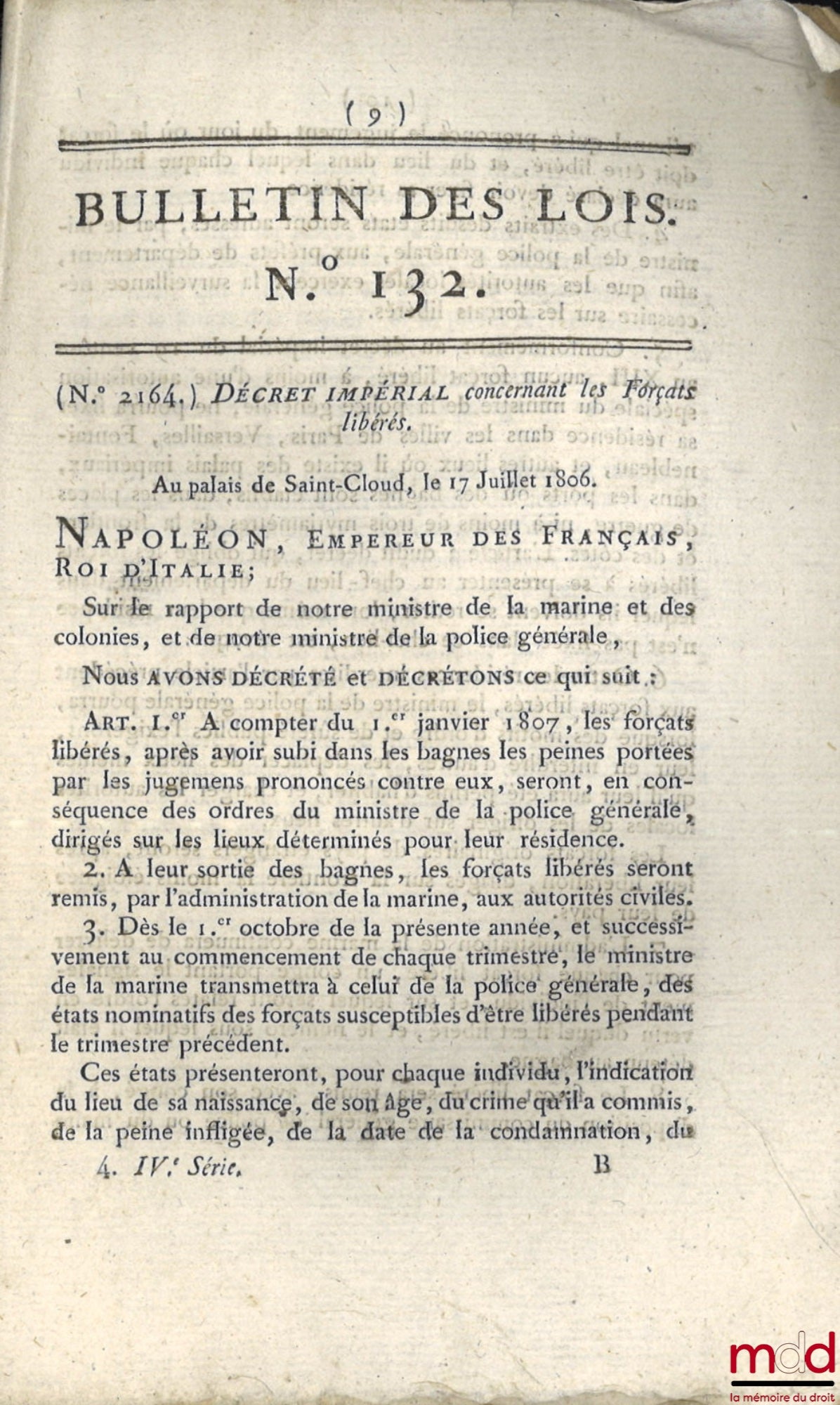 [Acte d’accusation contre Drouet, Garde nationale, Divers] – ENSEMBLE DE 23 BULLETINS DES LOIS : M. Dubois de Crancé, Second rapport du comité militaire sur l’établissement des Milices nationales, & le recrutement de l’Armée, Paris, Chez Baudouin, 1789, [