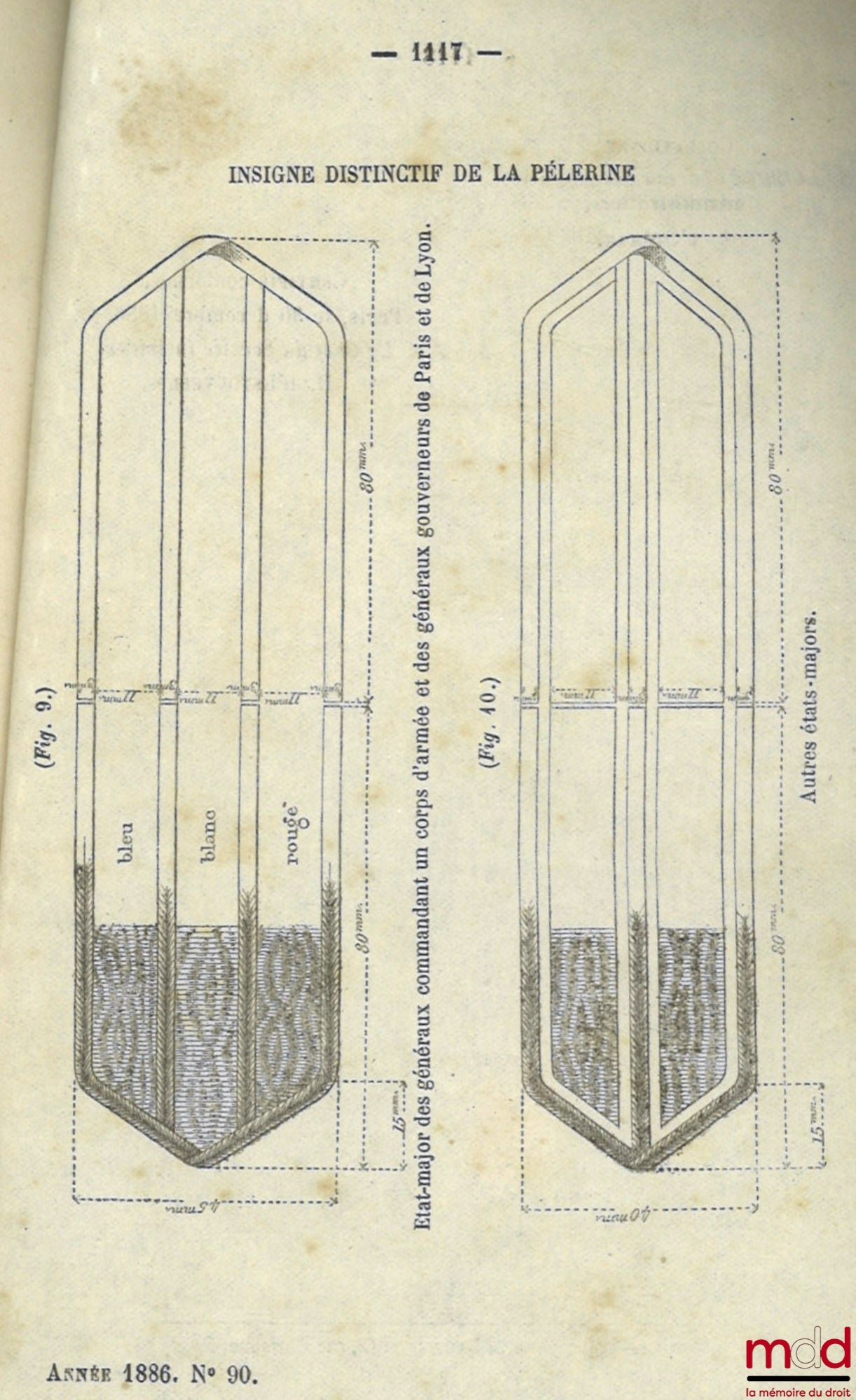 [Rapport de Joseph Laîné, Journal militaire officiel] – ENSEMBLE DE 21 BULLETINS DES LOIS : Le point du jour ou Résultat de ce qui s’est passé la veille à l’Assemblée nationale, n° 617, Suite du rapport concernant les droits à imposer sur les denrées colo