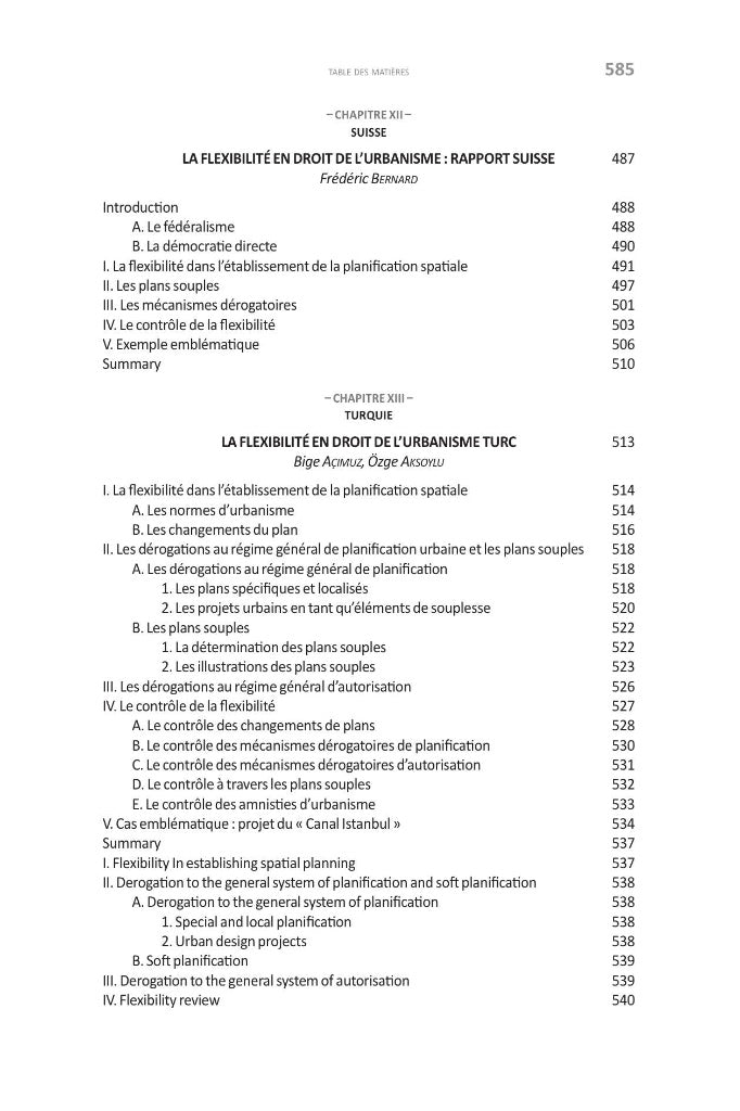 [AIDRU] – LA FLEXIBILITÉ EN DROIT DE L’URBANISME Flexibilty in urban planning law  Actes du XIIIe Colloque de l’AIDRU Bergame et Brescia – 16-17 Septembre 2022 XIIIth AIDRU Conference Proceedings Bergamo and Brescia – September 16-17, 2022  Sous la dir. d