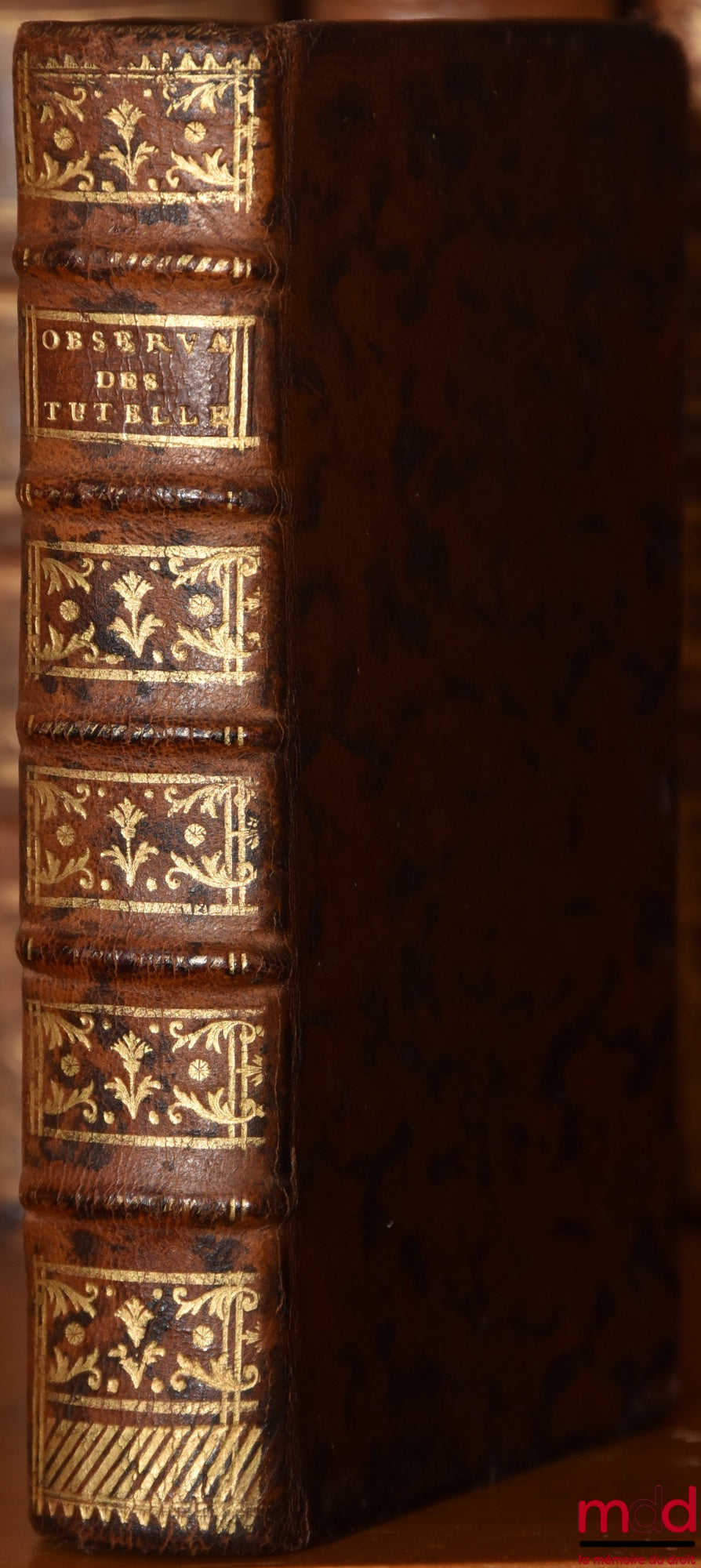 CAUVET (Jules) – OBSERVATIONS ON THE REGULATIONS OF GUARDIANSHIPS, Decreed by the Parliament of Rouen, March 7, 1673