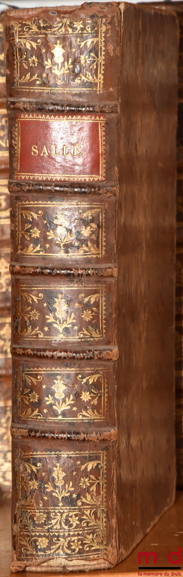 SALLÉ (Jacques-Antoine) – L’ESPRIT DES ORDONNANCES ET DES PRINCIPAUX ÉDITS ET DÉCLARATIONS DE LOUIS XV, EN MATIÈRE CIVILE, CRIMINELLE ET BÉNÉFICIALE, Nouvelle éd. revue, corrigée et augmentée