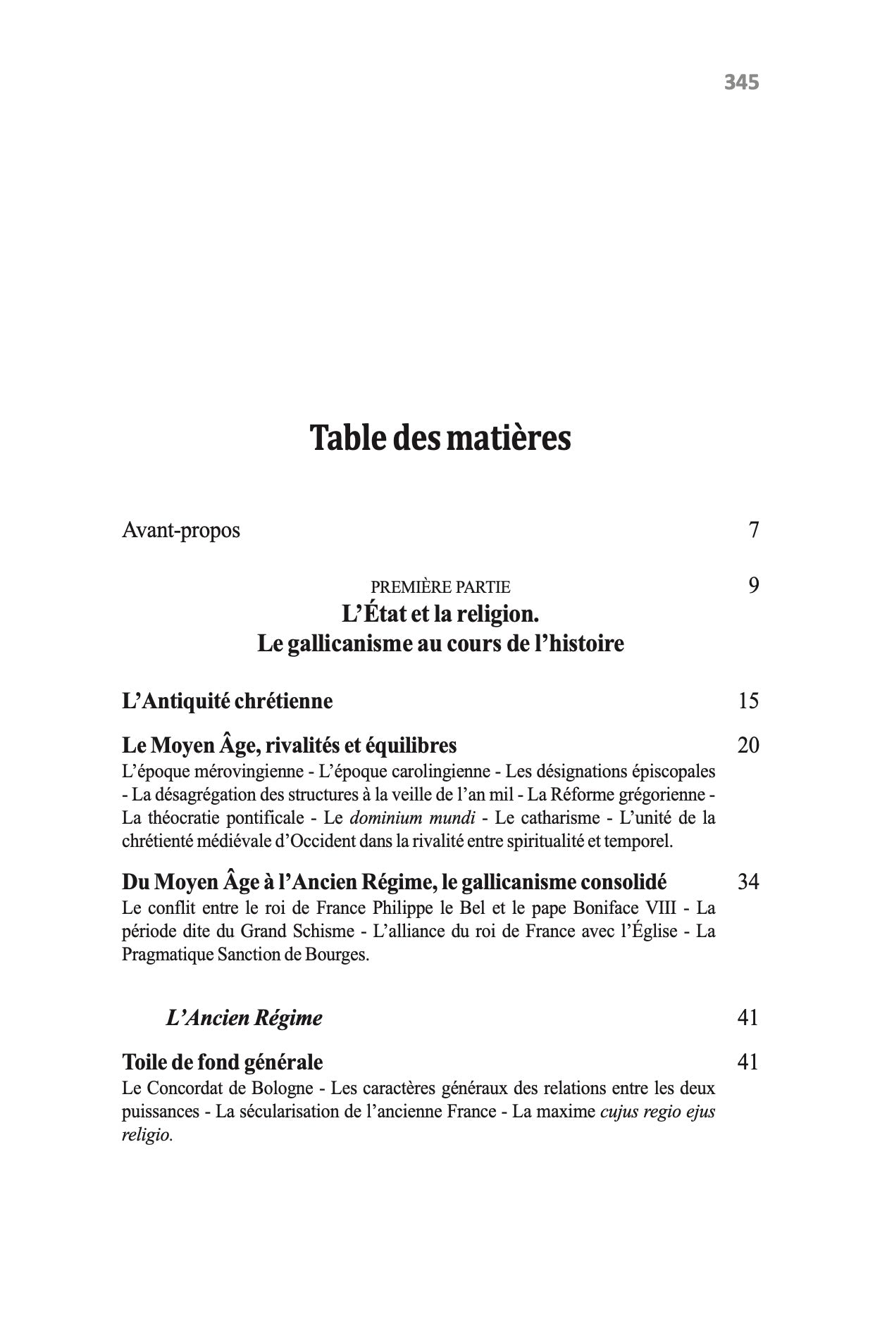 BASDEVANT-GAUDEMET (Brigitte) – GALLICANISM AND SECULARISM: French law on religions throughout history (14th – 21st century)