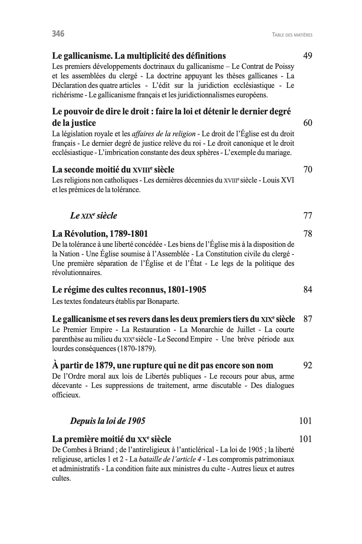 BASDEVANT-GAUDEMET (Brigitte) – GALLICANISM AND SECULARISM: French law on religions throughout history (14th – 21st century)
