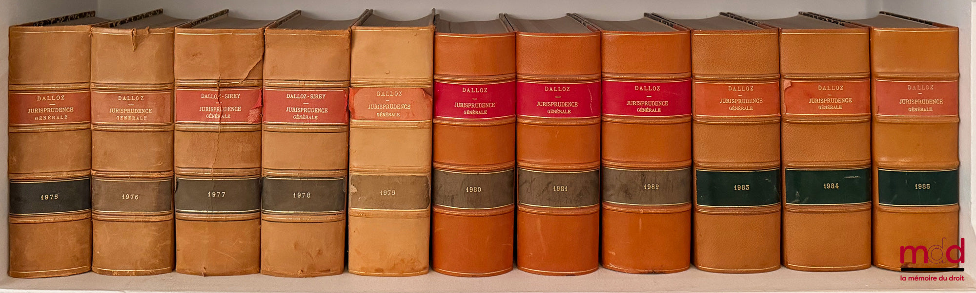 [Recueil Dalloz] – JURISPRUDENCE GÉNÉRALE. RECUEIL PÉRIODIQUE ET CRITIQUE DE JURISPRUDENCE, DE LÉGISLATION ET DE DOCTRINE EN MATIÈRE CIVILE, COMMERCIALE, CRIMINELLE, ADMINISTRATIVE ET DE DROIT PUBLIC, Recueil hebdomadaire, de 1845 [tête de collection] à 2