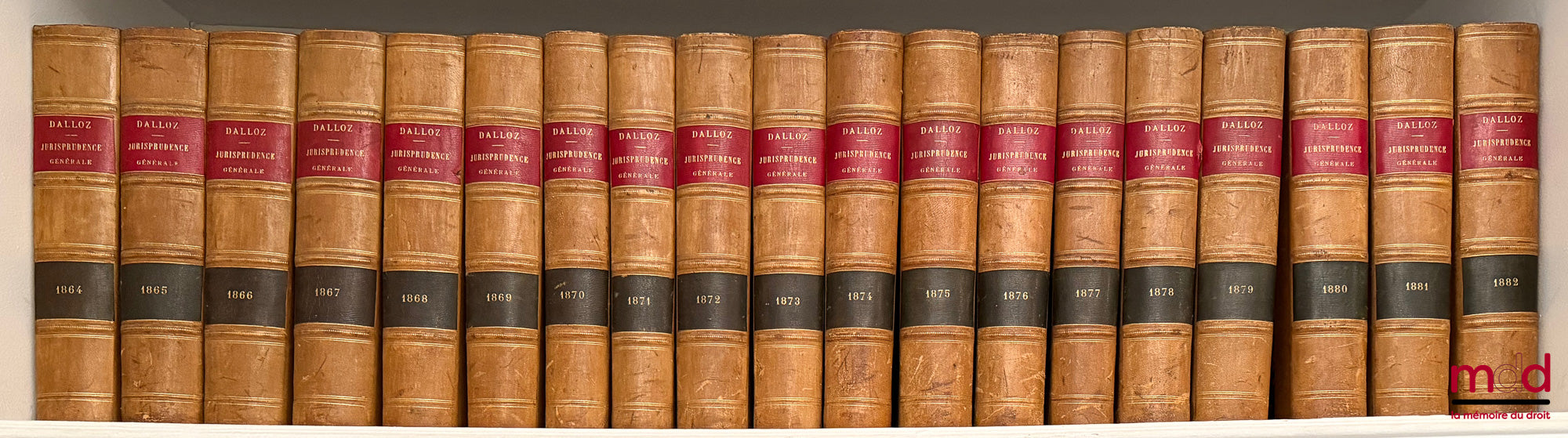 [Recueil Dalloz] – JURISPRUDENCE GÉNÉRALE. RECUEIL PÉRIODIQUE ET CRITIQUE DE JURISPRUDENCE, DE LÉGISLATION ET DE DOCTRINE EN MATIÈRE CIVILE, COMMERCIALE, CRIMINELLE, ADMINISTRATIVE ET DE DROIT PUBLIC, Recueil hebdomadaire, de 1845 [tête de collection] à 2