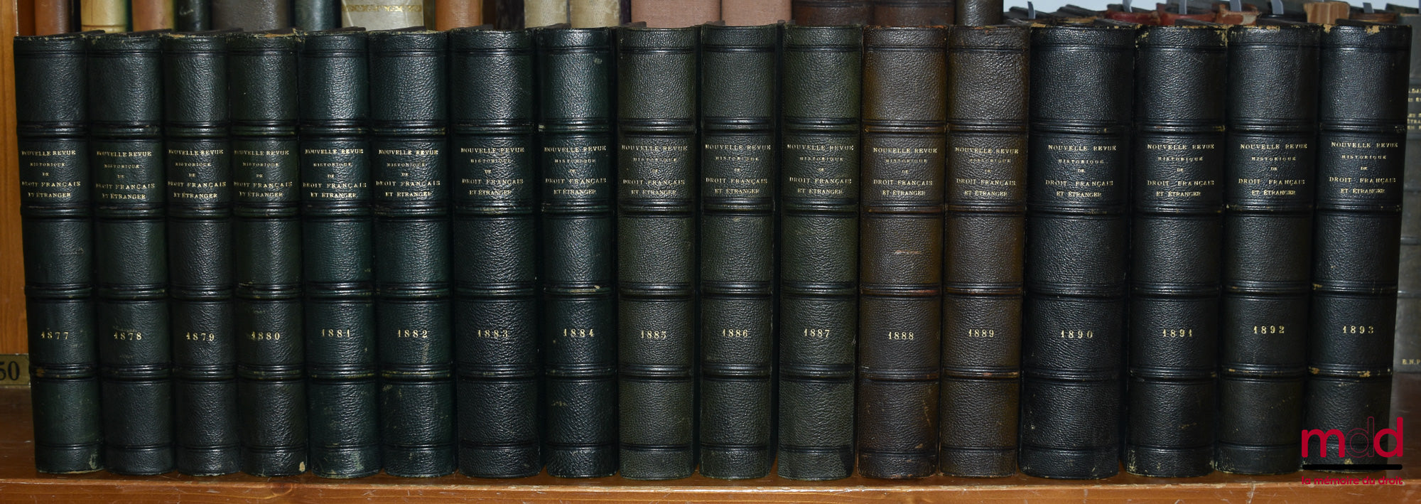 [RHD] – REVUE HISTORIQUE DE DROIT FRANÇAIS ET ÉTRANGER [depuis sa création en 1855] ; REVUE DE LÉGISLATION ANCIENNE & MODERNE FRANÇAISE ET ÉTRANGÈRE [entre 1870 et 1876] ; NOUVELLE REVUE HISTORIQUE DE DROIT FRANÇAIS  ET ÉTRANGER [de 1877 à 1921] ; REVUE H