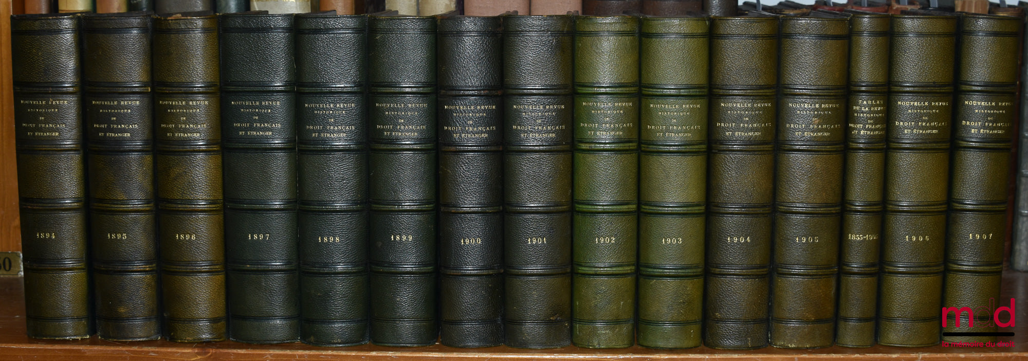 [RHD] – REVUE HISTORIQUE DE DROIT FRANÇAIS ET ÉTRANGER [depuis sa création en 1855] ; REVUE DE LÉGISLATION ANCIENNE & MODERNE FRANÇAISE ET ÉTRANGÈRE [entre 1870 et 1876] ; NOUVELLE REVUE HISTORIQUE DE DROIT FRANÇAIS  ET ÉTRANGER [de 1877 à 1921] ; REVUE H