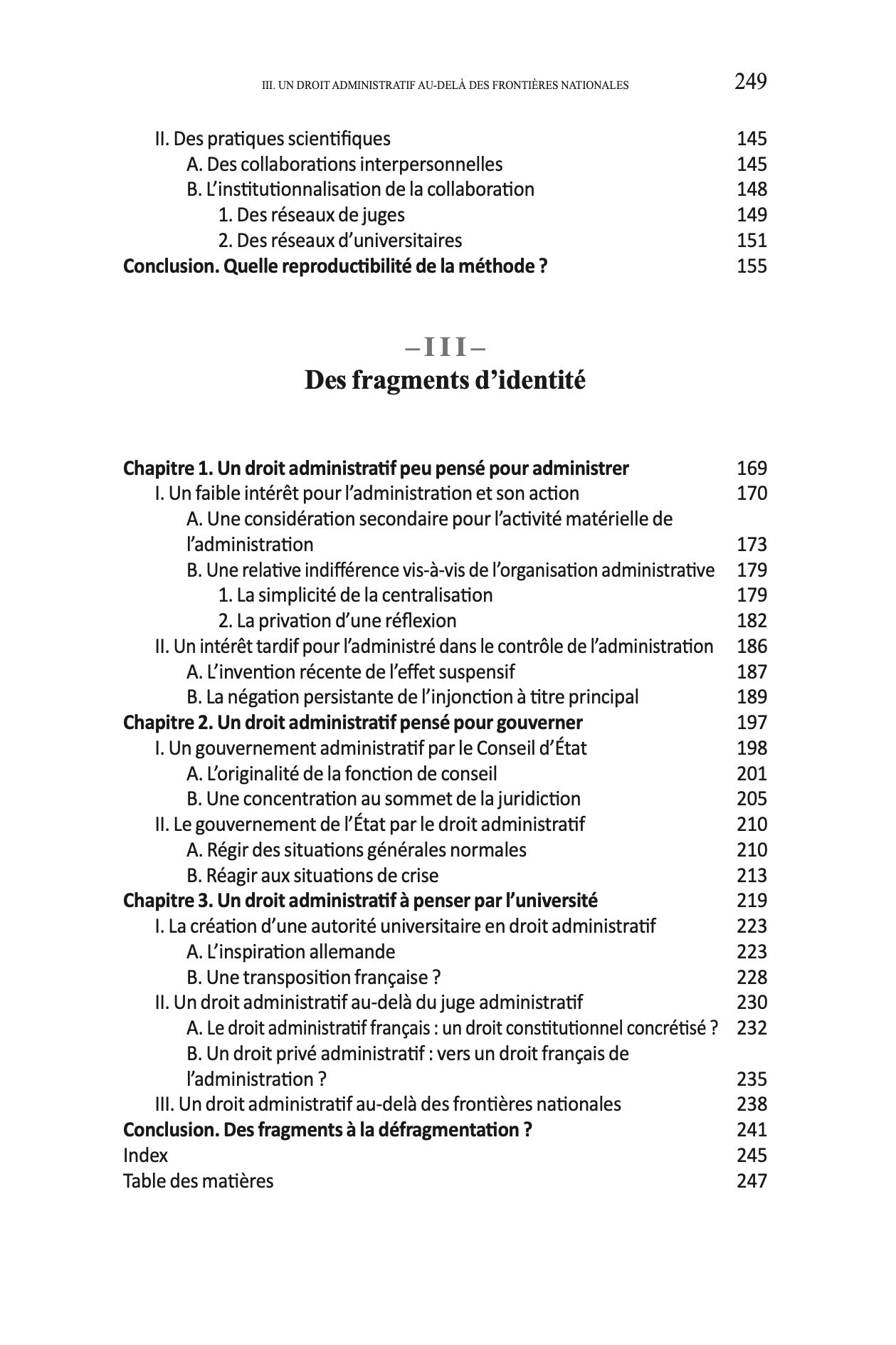 JACQUEMET-GAUCHÉ (Anne) – ALTER EGO. En quête d’un droit administratif français.    coll. Contextes. Culture du droit, t. VII