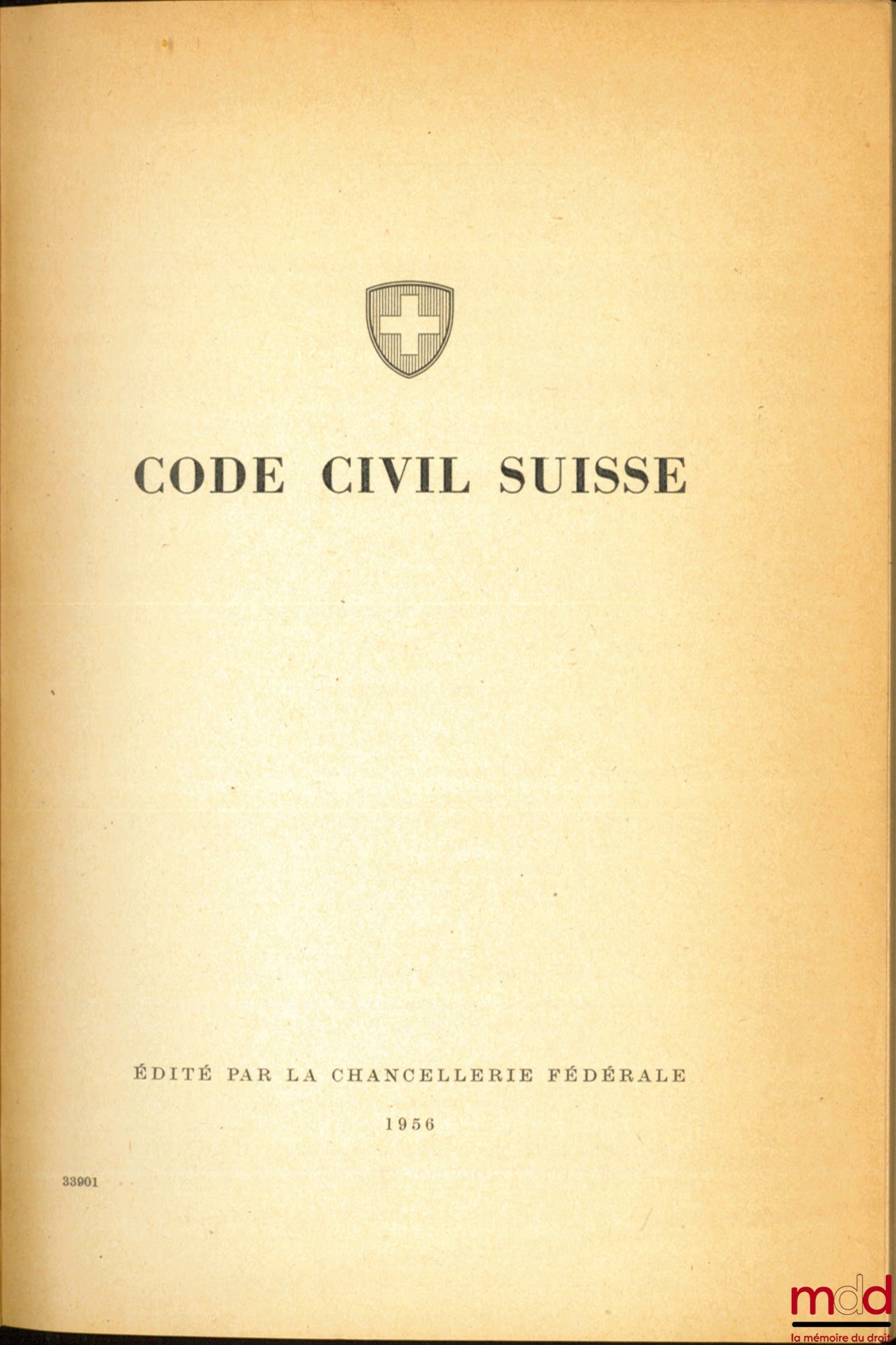 [Swiss Civil Code] – SWISS CIVIL CODE
