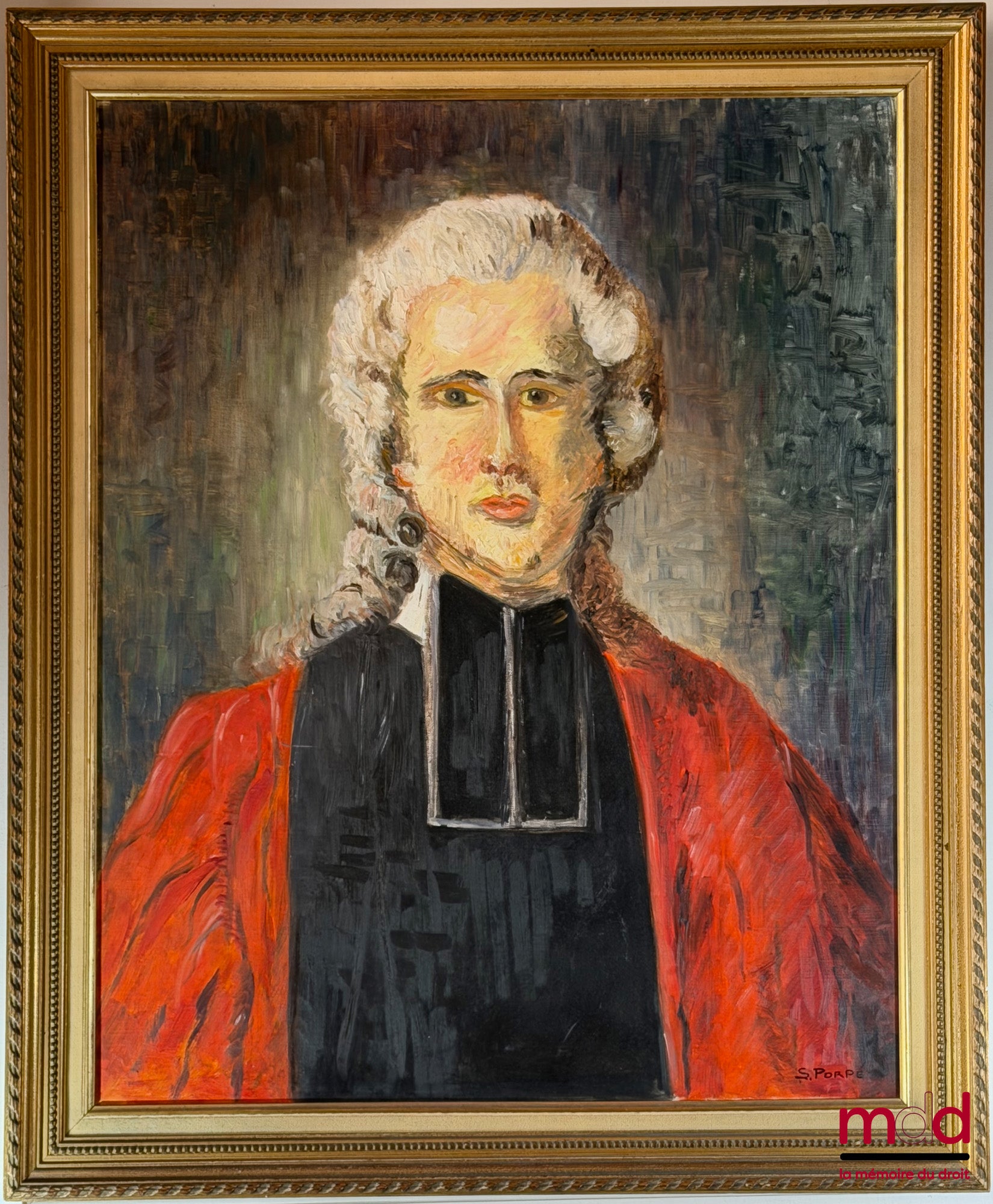 PORPÉ (S.) – « Homme de loi »