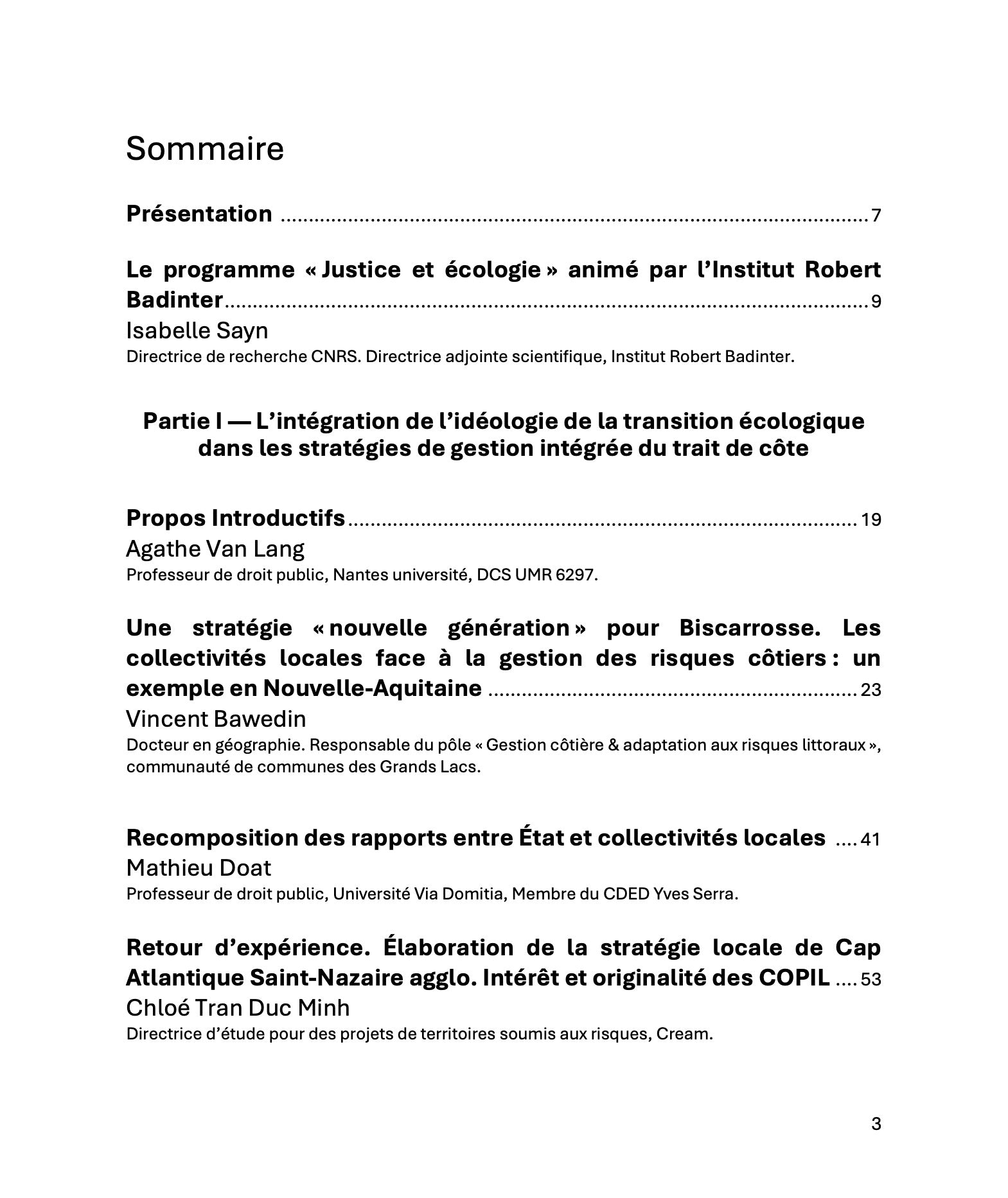 Les Cahiers du GRIDAUH, Numéro 37/2026 :  LA TRANSITION ÉCOLOGIQUE DES TERRITOIRES MENACÉS PAR LA MONTÉE DES EAUX. Droit et usage du droit.  Actes du colloque de Nantes des 15 et 16 octobre 2025 DE LA LOI SRU AU ZAN : QUELLES PERSPECTIVES POUR LA SOBRIÉTÉ