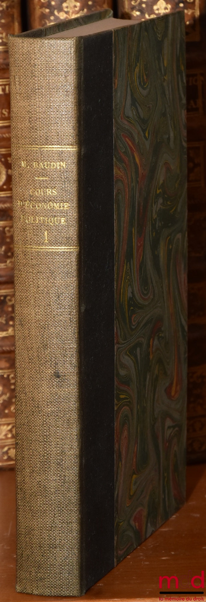 BAUDIN (Louis) – COURSE IN POLITICAL ECONOMY, First year of Bachelor's degree 1953-1954