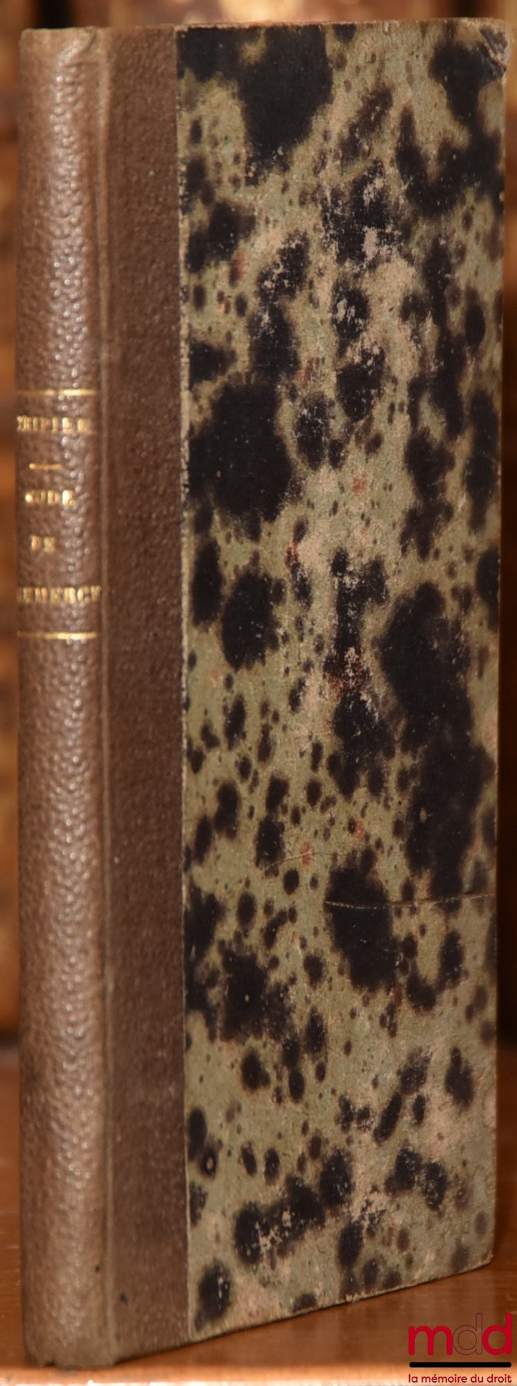 [Code], TRIPIER (Louis) – FRENCH CODES COLLATED FROM OFFICIAL EDITIONS containing (…) and the only ones where the texts of ancient and intermediate law are reported (…) concerning the Commercial Code and imprisonment for debt with SUPPLEMENT D