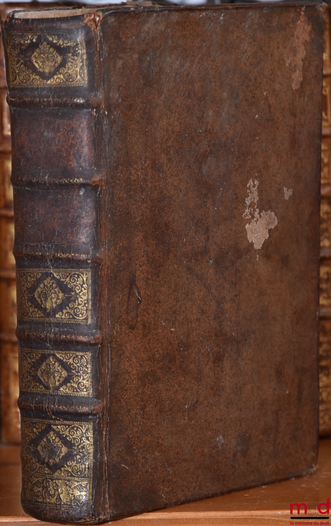 AUGEARD (Mathieu) – NOTABLE RULINGS OF THE VARIOUS COURTS OF THE KINGDOM on several important questions of Civil Law, Custom, Ecclesiastical Discipline & Public Law. Dedicated to Mr. ABBÉ BIGNON [Vol. II only]
