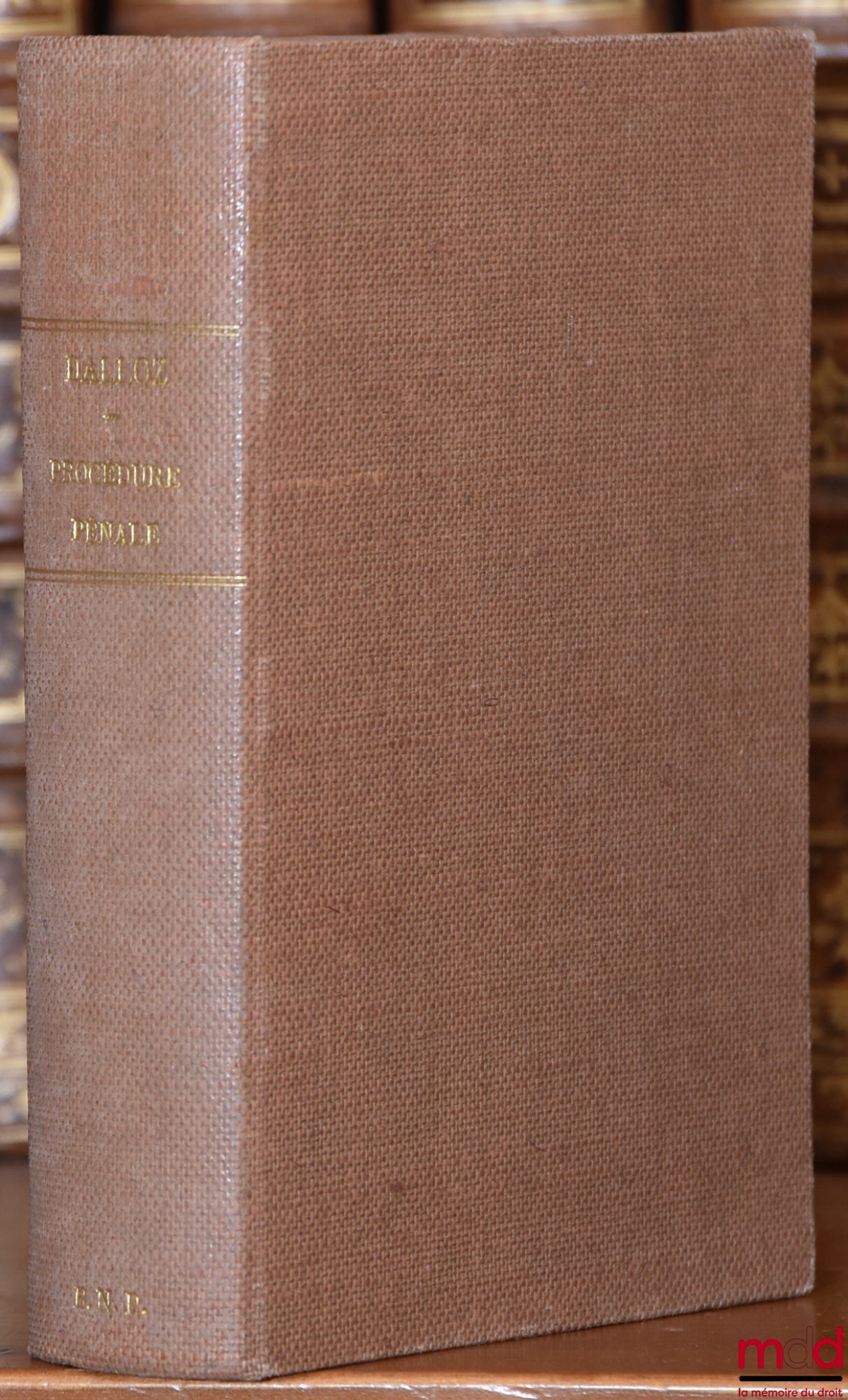STEFANI (Gaston), LEVASSEUR (Georges) et BOULOC (Bernard) – PROCÉDURE PÉNALE, 13e éd., coll. Précis Dalloz
