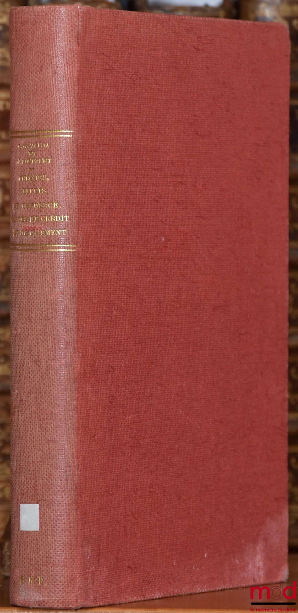 GAVALDA (Christian) and STOUFFLET (Jean) – CREDIT LAW, Vol. II: COMMERCIAL INSTRUMENTS - CHECKS - CREDIT AND PAYMENT CARDS