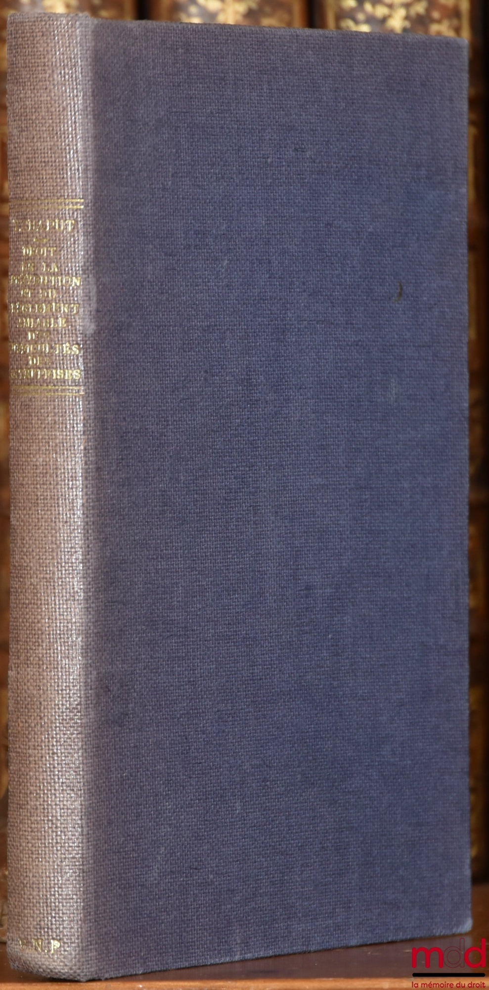 CHAPUT (Yves) – LAW OF PREVENTION AND AMICABLE SETTLEMENT OF BUSINESS DIFFICULTIES, coll. Fundamental Law / Commercial Law