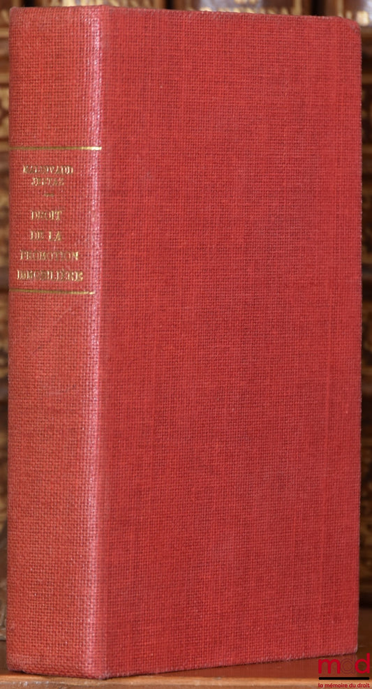 MALINVAUD (Philippe) et JESTAZ (Philippe) – DROIT DE LA PROMOTION IMMOBILIÈRE, 3ème éd., coll. Précis Droit privé