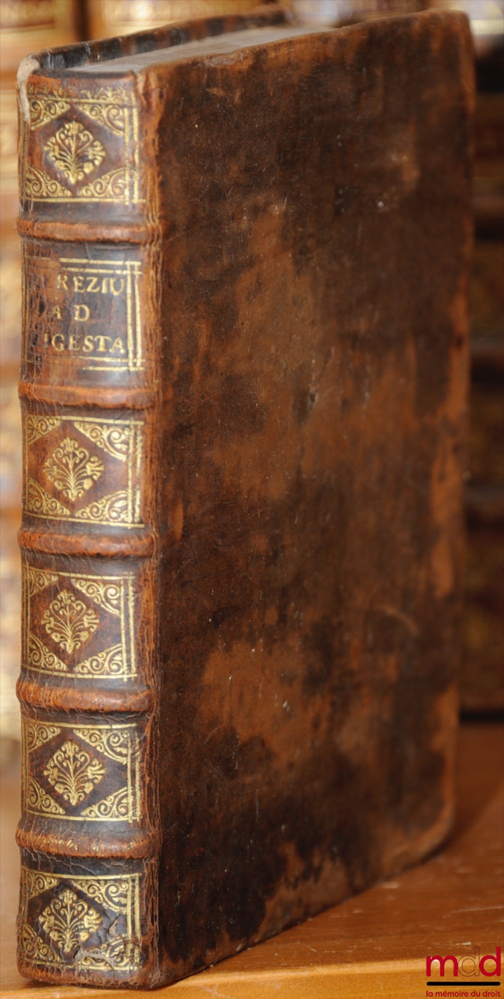PEREZII (Antonii), [PEREZ (Antoine)] – COMMENTARIUS IN QUINQUE ET VIGINTI DIGESTORUM LIBROS