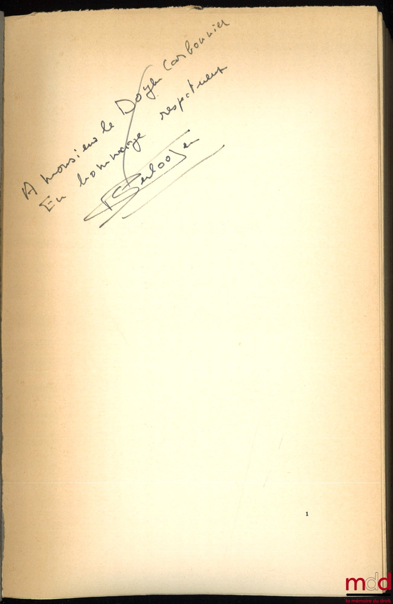 SERLOOTEN (Patrick) – LES BIENS RÉSERVÉS, Préface de Pierre Hébraud, Bibl. de droit privé, t. CXXV