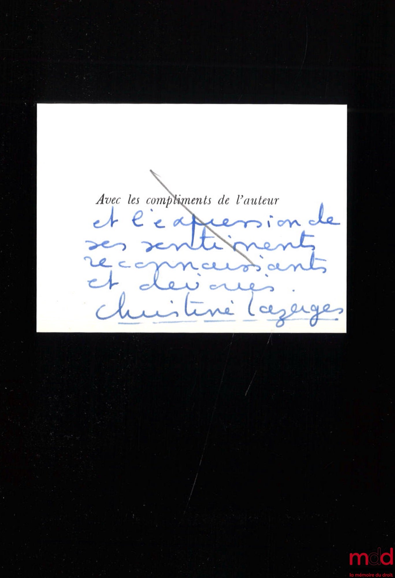 LAZERGES-ROTHÉ (Christine) – THE JUVENILE ASSIZE COURT AND ITS FUNCTIONING, Sociological and legal study, Preface by Georges Levasseur, Library of Criminal Sciences, vol. XV