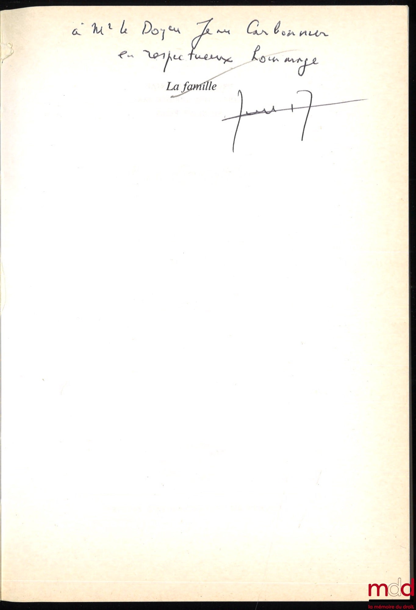 COLOMBET (Claude) – LA FAMILLE, 3e éd. mise à jour, coll. Droit fondamental/Droit civil