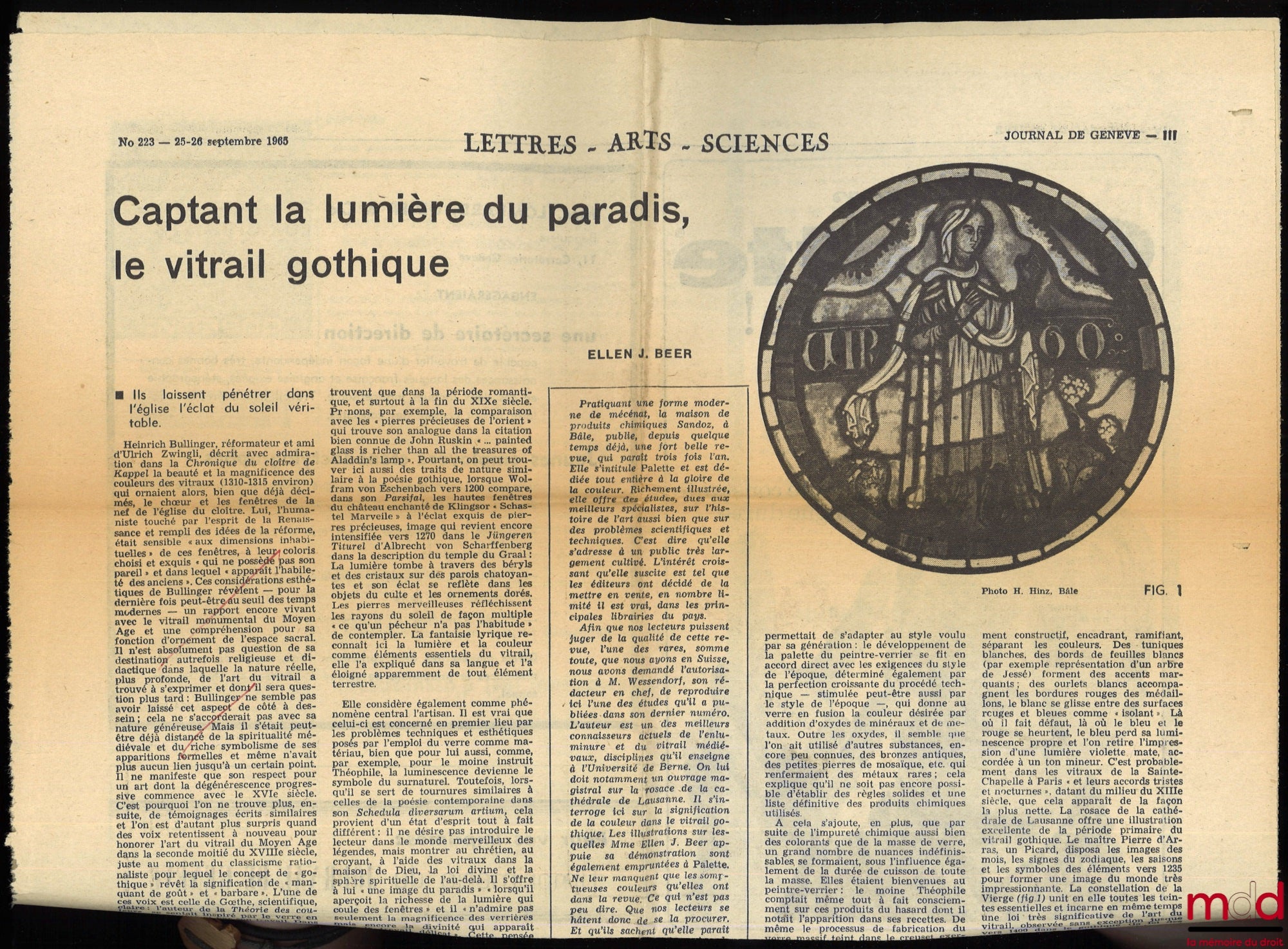 LOCHER (Gottfried W.) – DIE EVANGELISCHE STELLUNG DER REFORMATOREN ZUM ÖFFENTLICHEN LEBEN, coll. Kirchliche Zeitfragen, n° 26