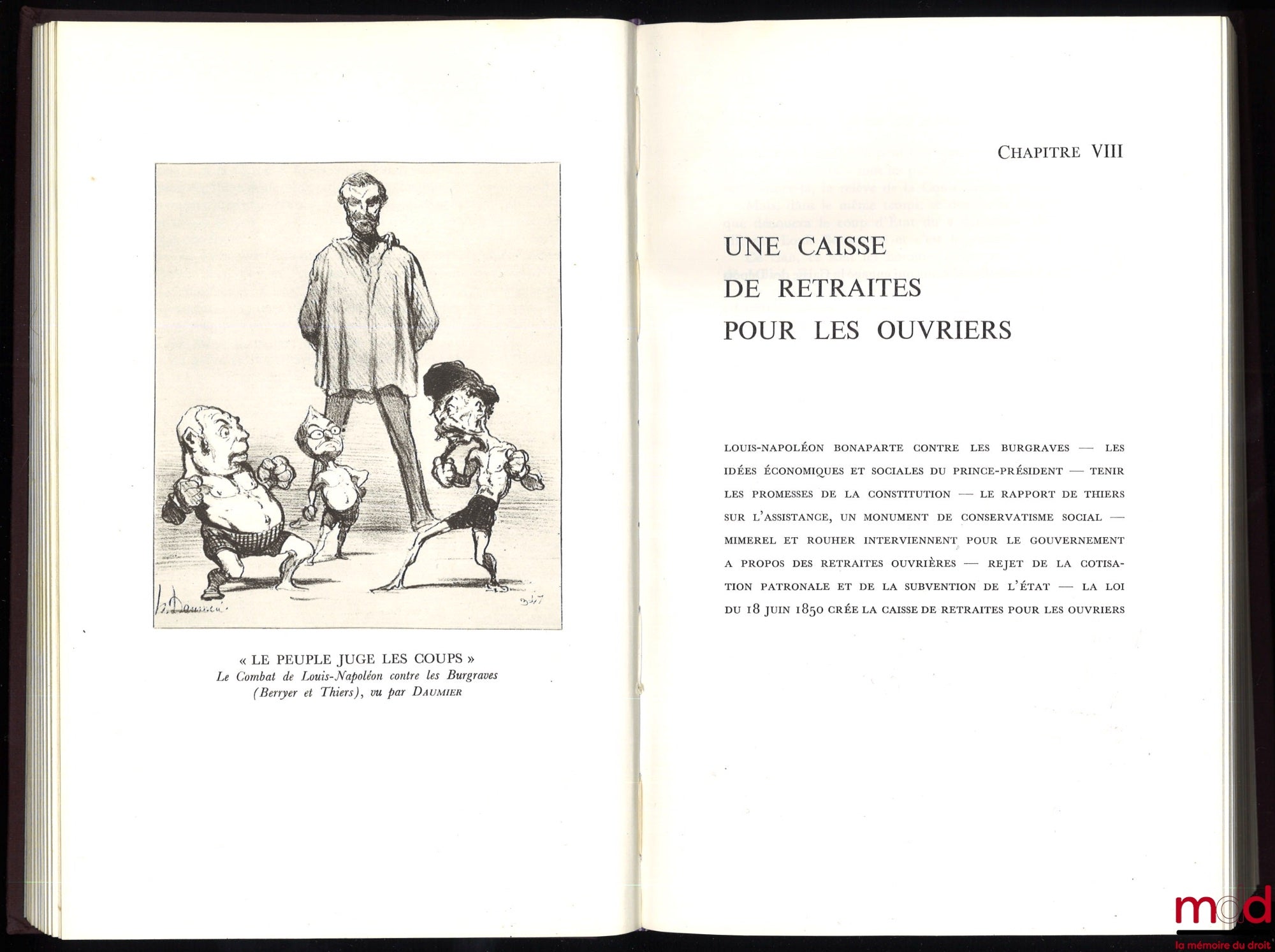 PRIOURET (Roger) – LA CAISSE DES DÉPOTS, CENT CINQUANTE ANS D’HISTOIRE FINANCIÈRE, Postface de François Bloch-Lainé