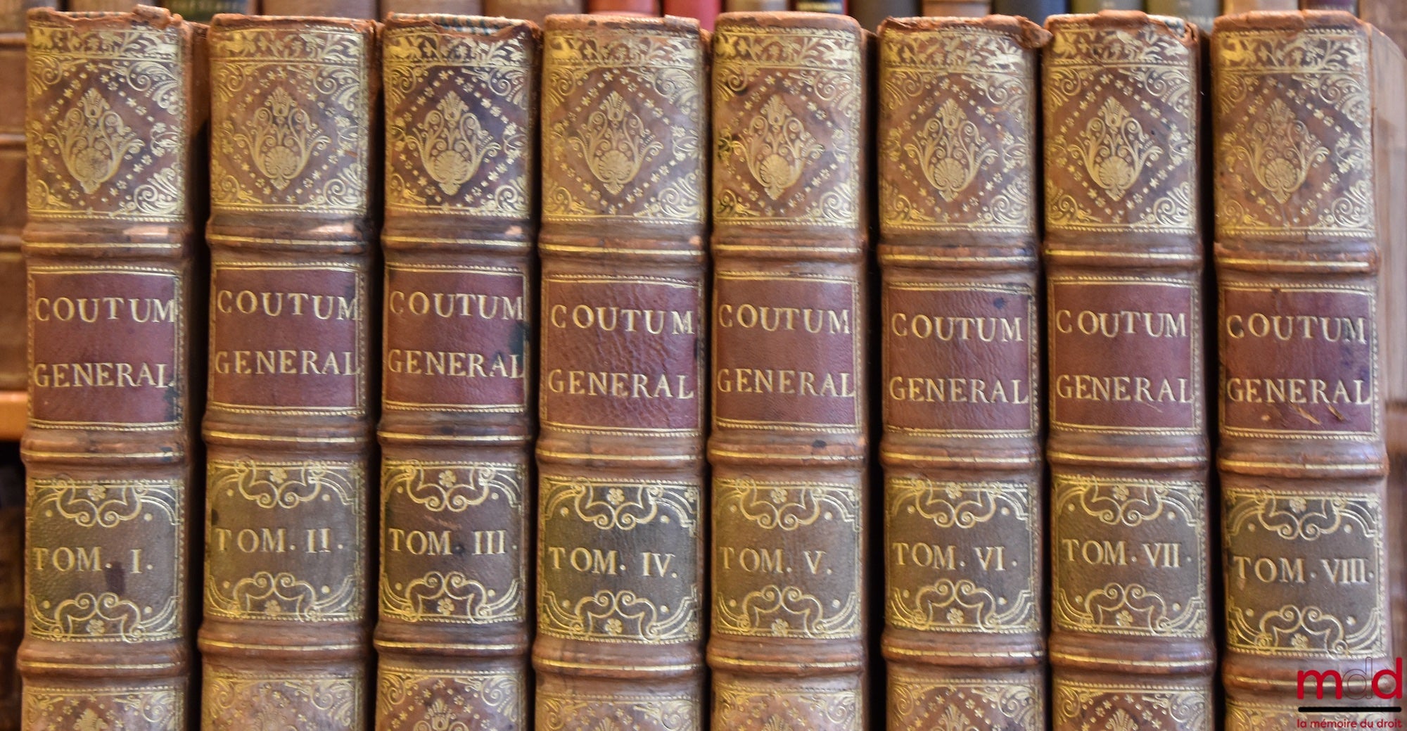 BOURDOT DE RICHEBOURG (Charles-Antoine) – NOUVEAU COUTUMIER GÉNÉRAL OU CORPS DES COUTUMES GÉNÉRALES ET PARTICULIÈRES DE FRANCE, ET DES PROVINCES CONNUES SOUS LE NOM DES GAULES ; exactement vérifiées sur les Originaux conservez au Greffe du Parlement de Pa