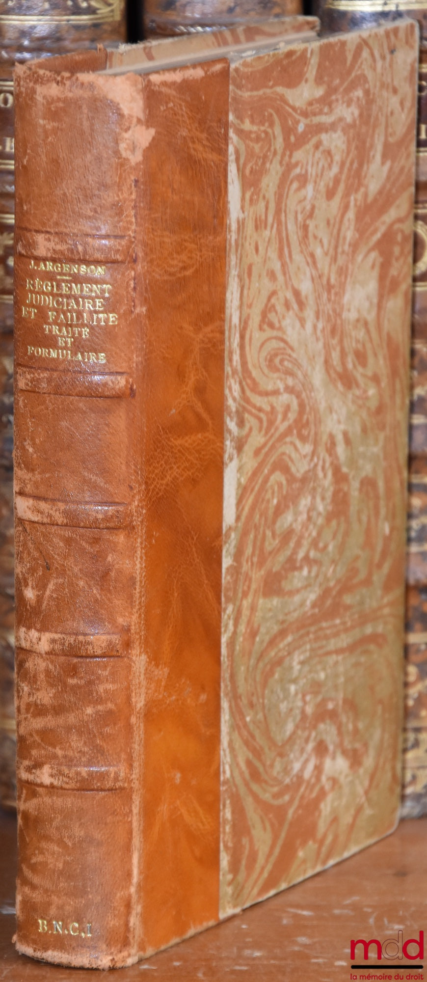 ARGENSON (Jacques), TOUJAS (Georges) and DUTHEIL (Jean) – JUDICIAL SETTLEMENT AND BANKRUPTCY, AGREEMENT AND FORM