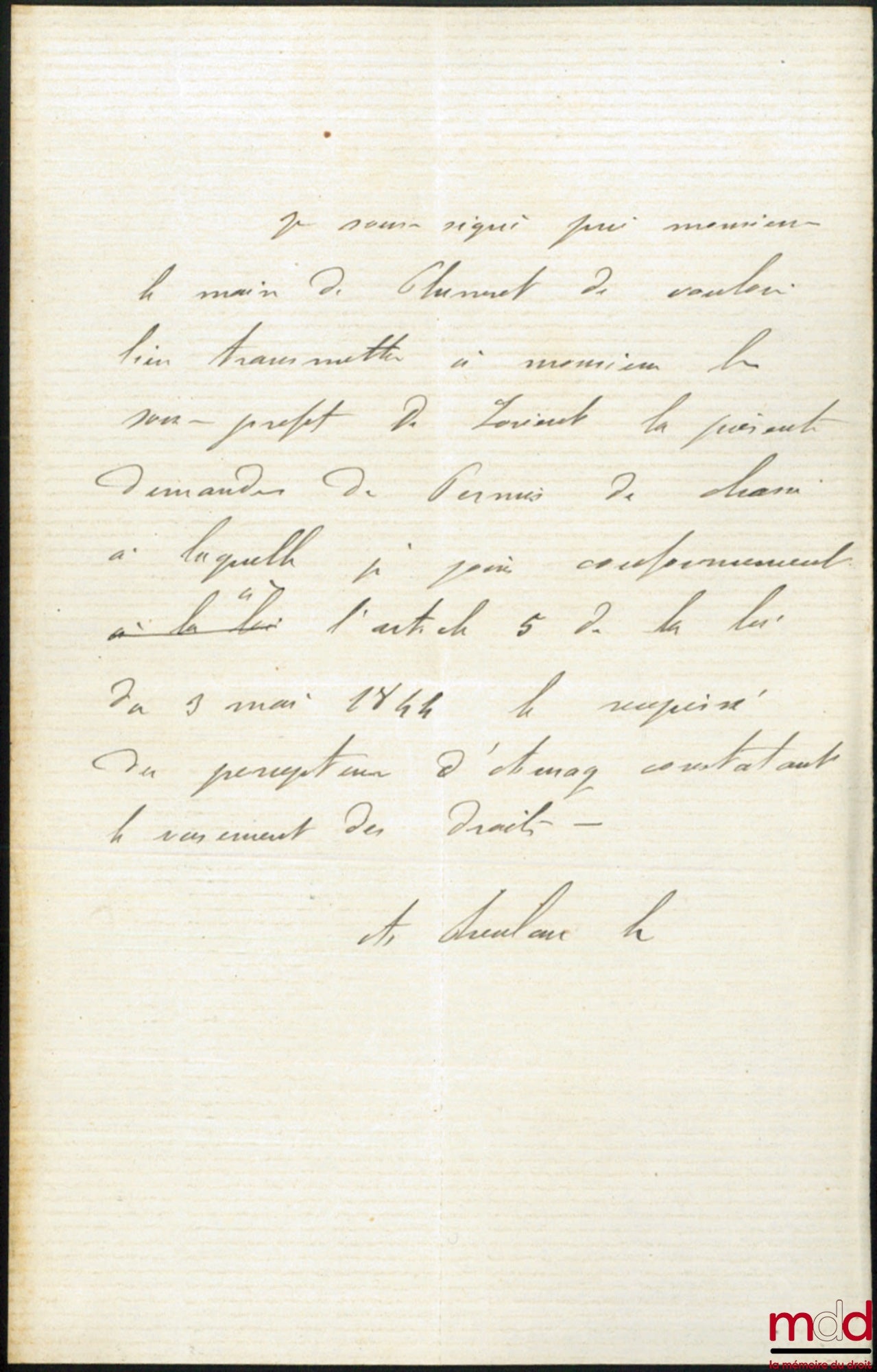 [Hunting], PETIT (Pierre Victor Alphonse) – Complete Treatise on the Law of Hunting containing the legislation, doctrine, and jurisprudence concerning the exercise of the right to hunt, with an indication of all the old laws, ordinances, and decrees and