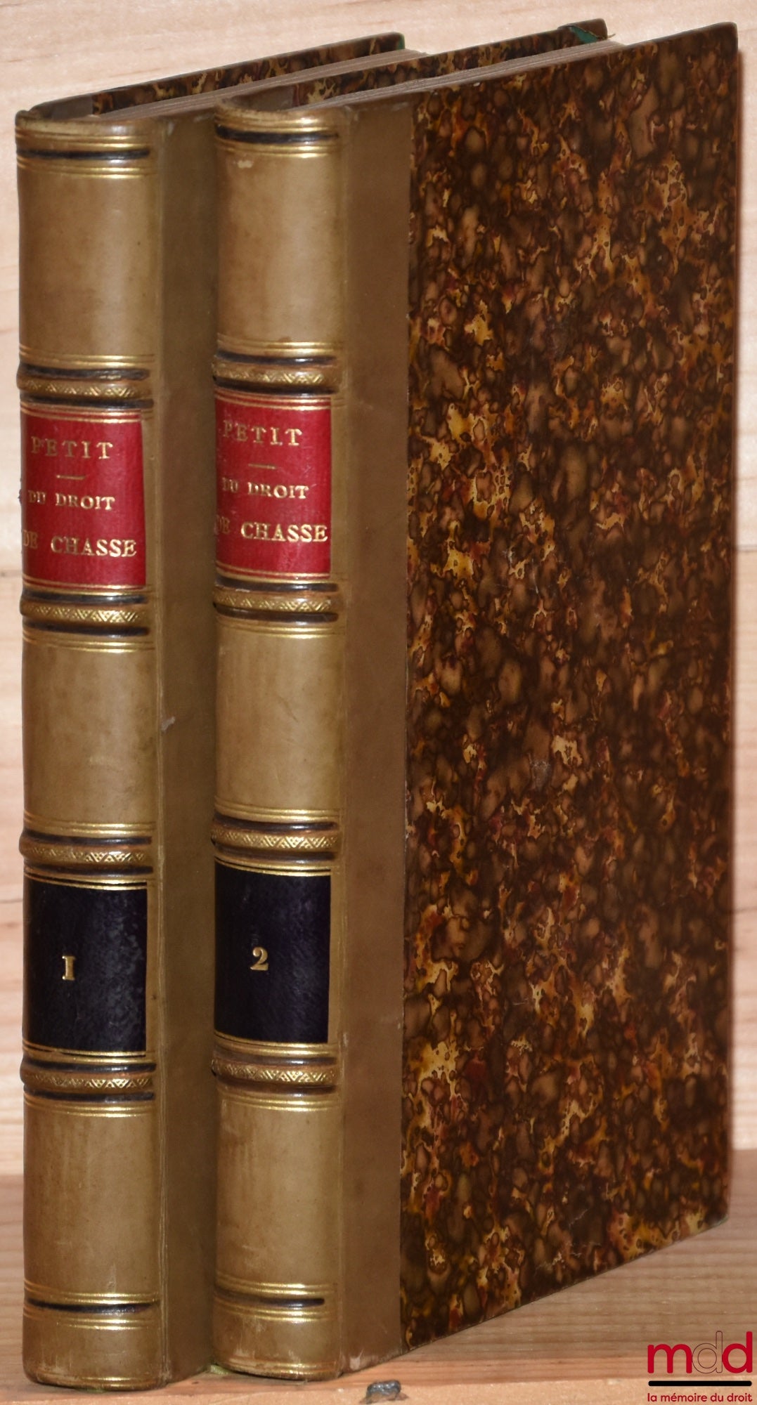 [Hunting], PETIT (Pierre Victor Alphonse) – Complete Treatise on the Law of Hunting containing the legislation, doctrine, and jurisprudence concerning the exercise of the right to hunt, with an indication of all the old laws, ordinances, and decrees and