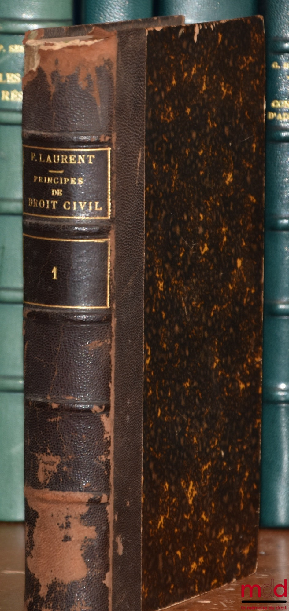 LAURENT (François) – PRINCIPLES OF CIVIL LAW, 4th ed., vol. I