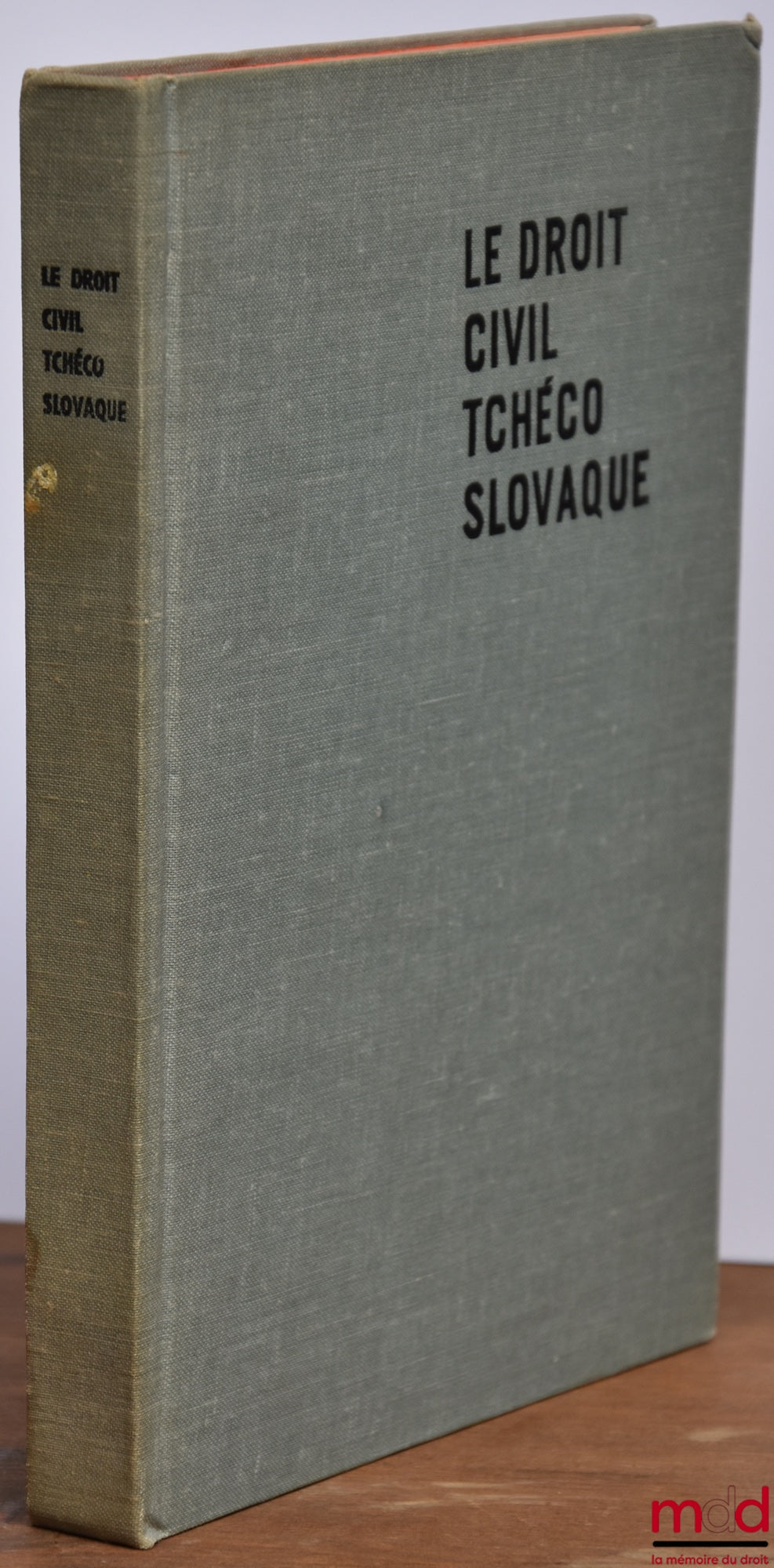 LUBY (Štefan) et al. – CZECHOSLOVAK CIVIL LAW, edited by Štefan Luby, Preface by Viktor Knapp