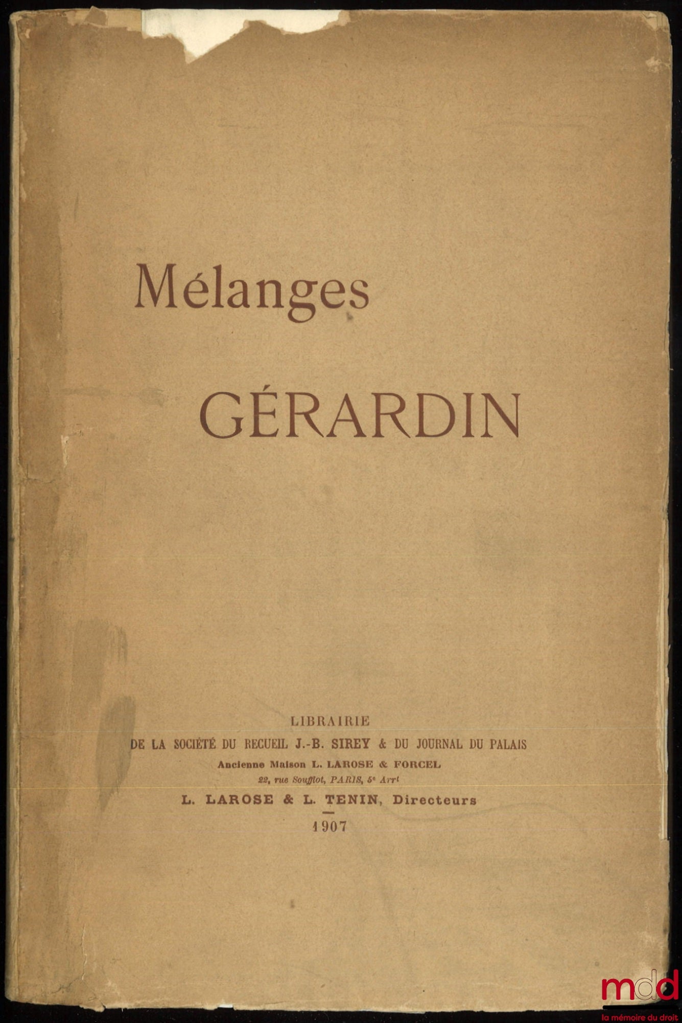[Gérardin Mixtures] – GÉRARDIN MIXTURES